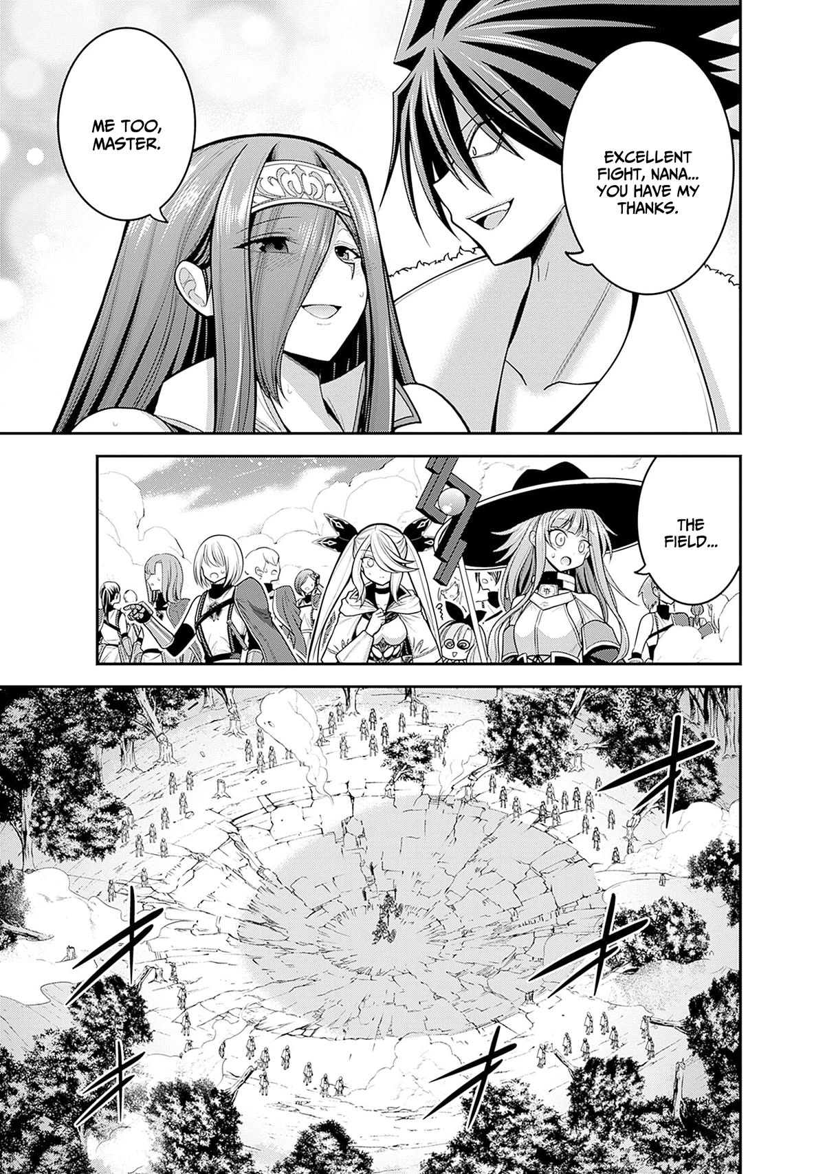 Kujibiki Tokushou Musou Harem-ken chapter 38 page 34