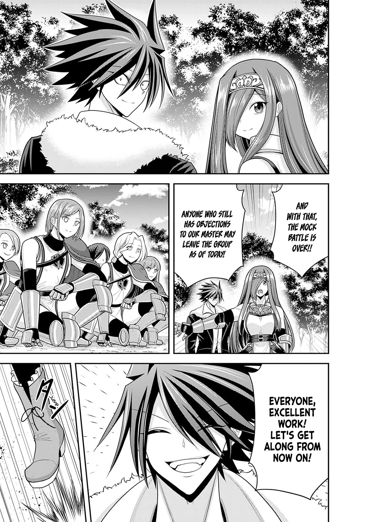 Kujibiki Tokushou Musou Harem-ken chapter 38 page 36