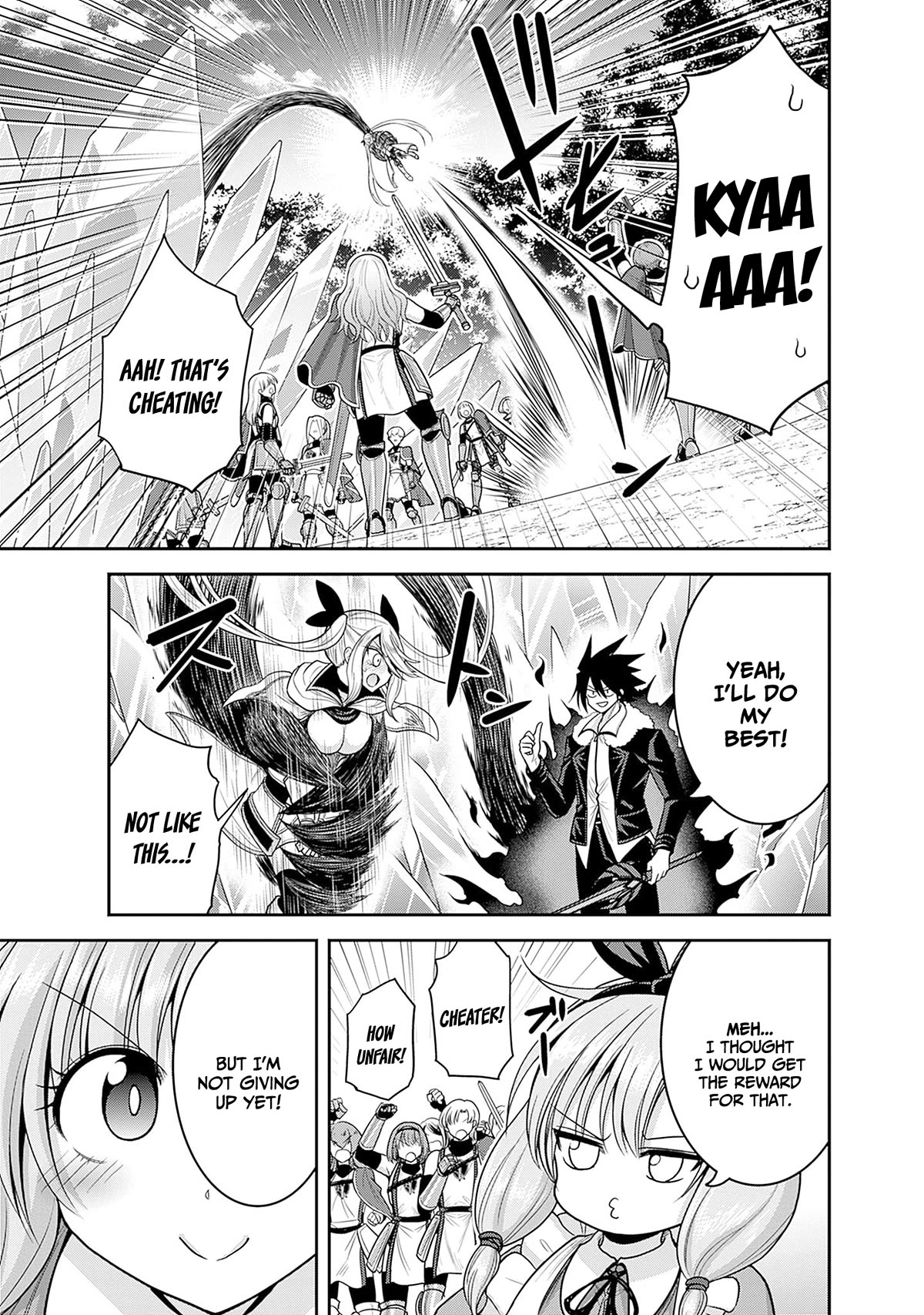 Kujibiki Tokushou Musou Harem-ken chapter 38 page 4