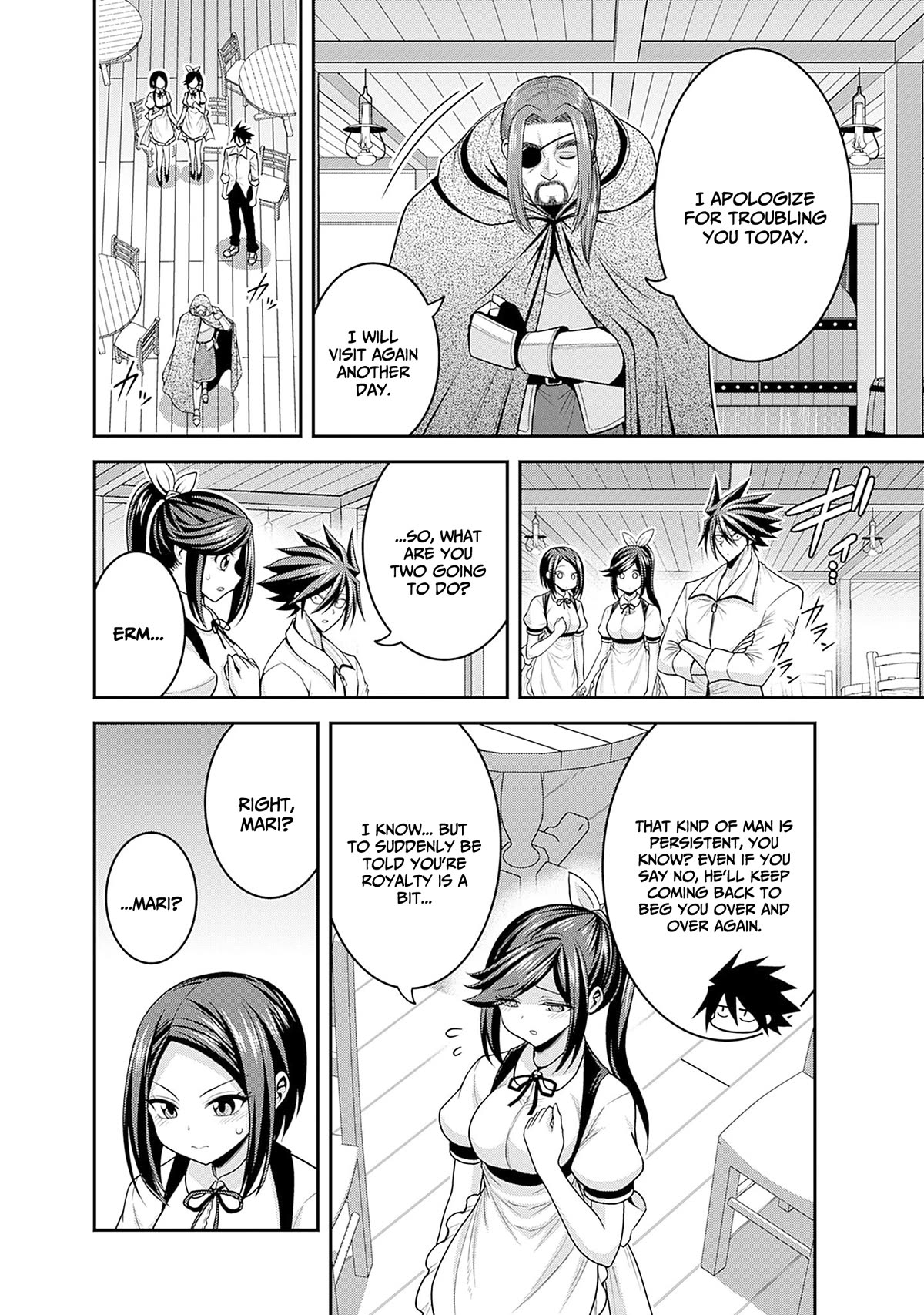 Kujibiki Tokushou Musou Harem-ken chapter 40 page 11