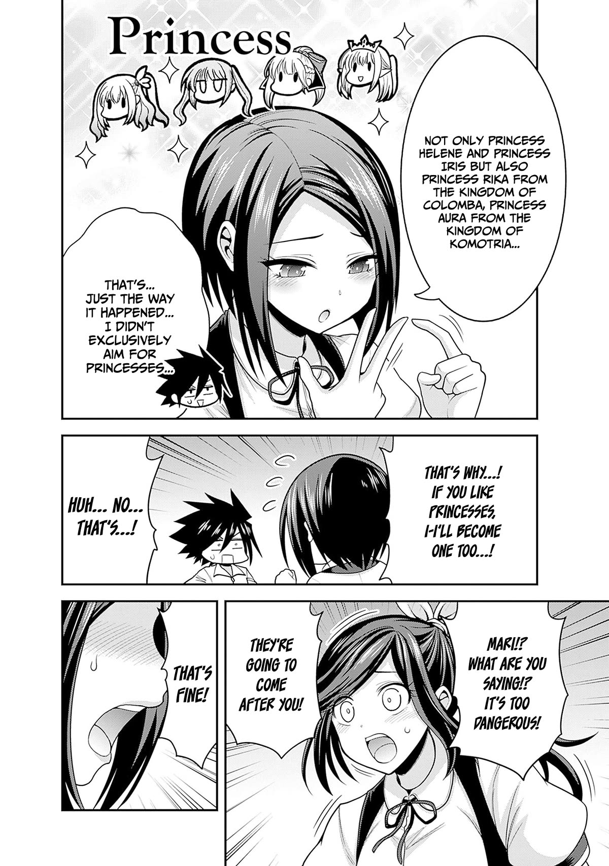 Kujibiki Tokushou Musou Harem-ken chapter 40 page 13