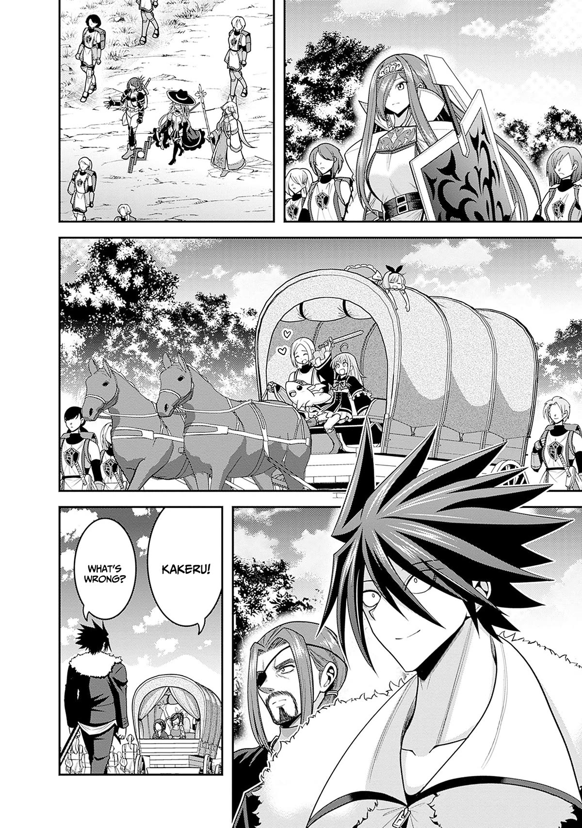 Kujibiki Tokushou Musou Harem-ken chapter 40 page 21