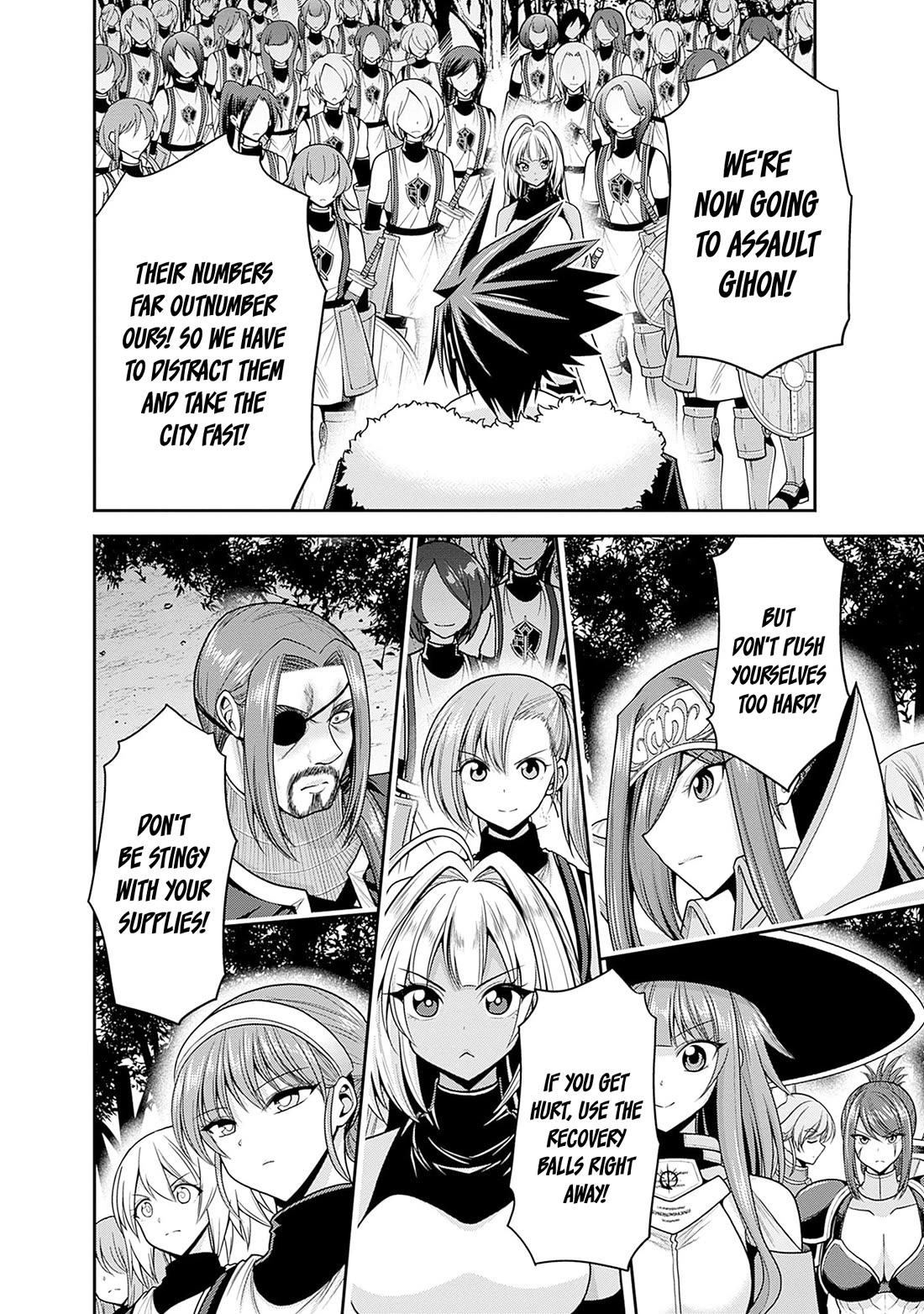 Kujibiki Tokushou Musou Harem-ken chapter 41 page 11