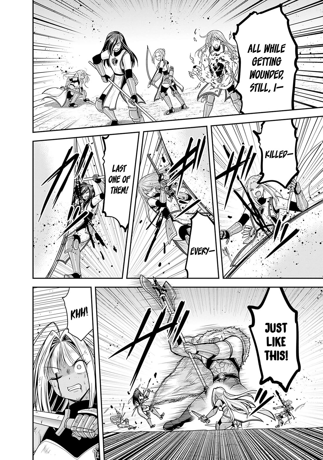 Kujibiki Tokushou Musou Harem-ken chapter 42 page 12