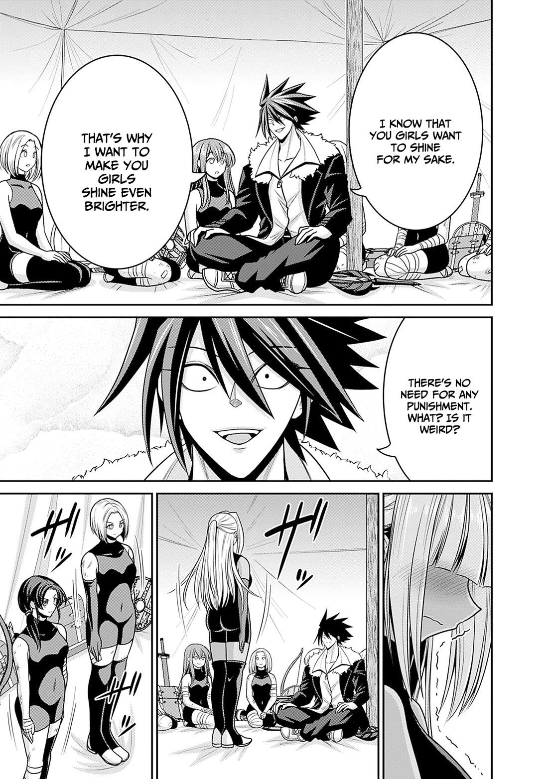 Kujibiki Tokushou Musou Harem-ken chapter 43 page 8