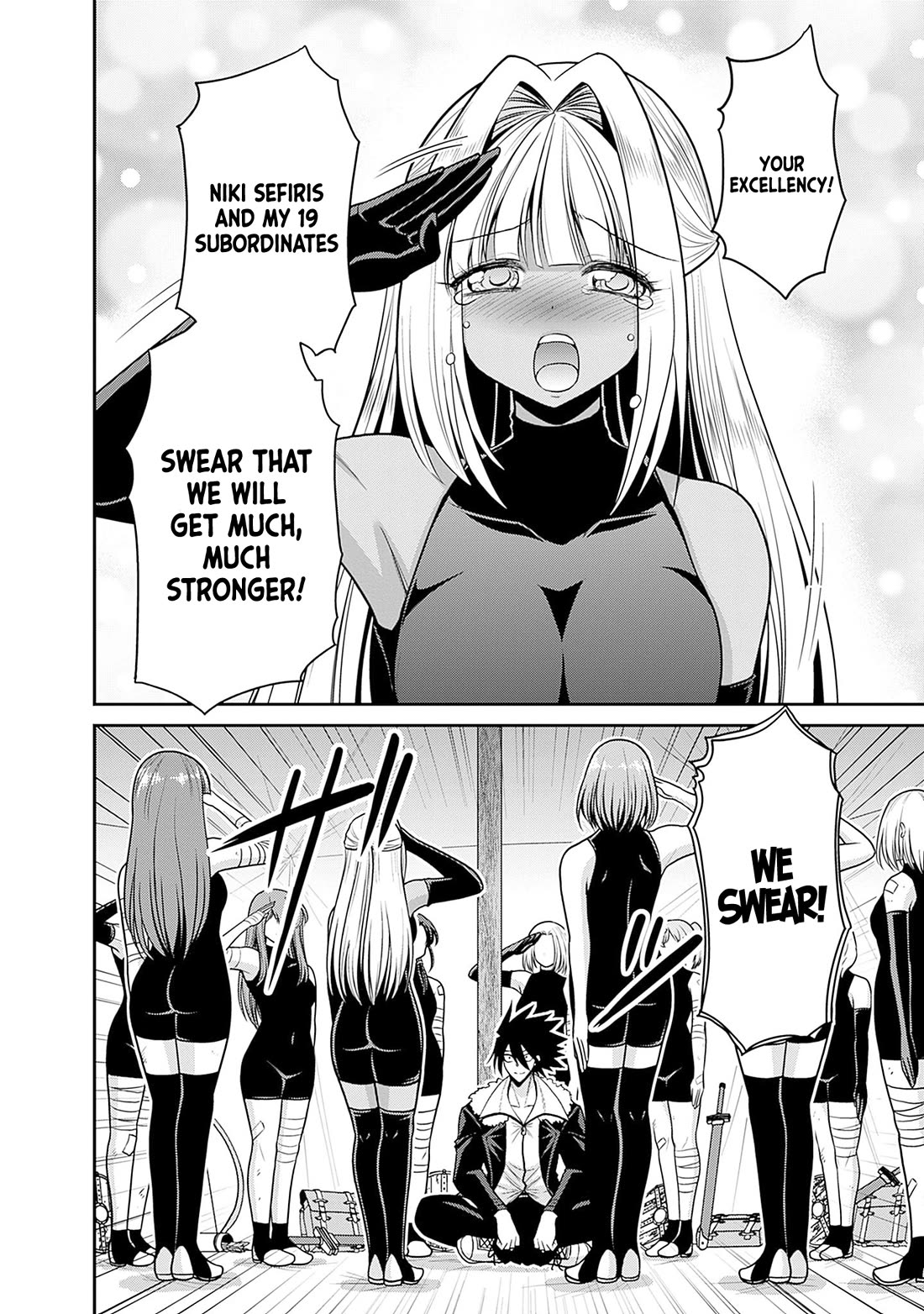 Kujibiki Tokushou Musou Harem-ken chapter 43 page 9