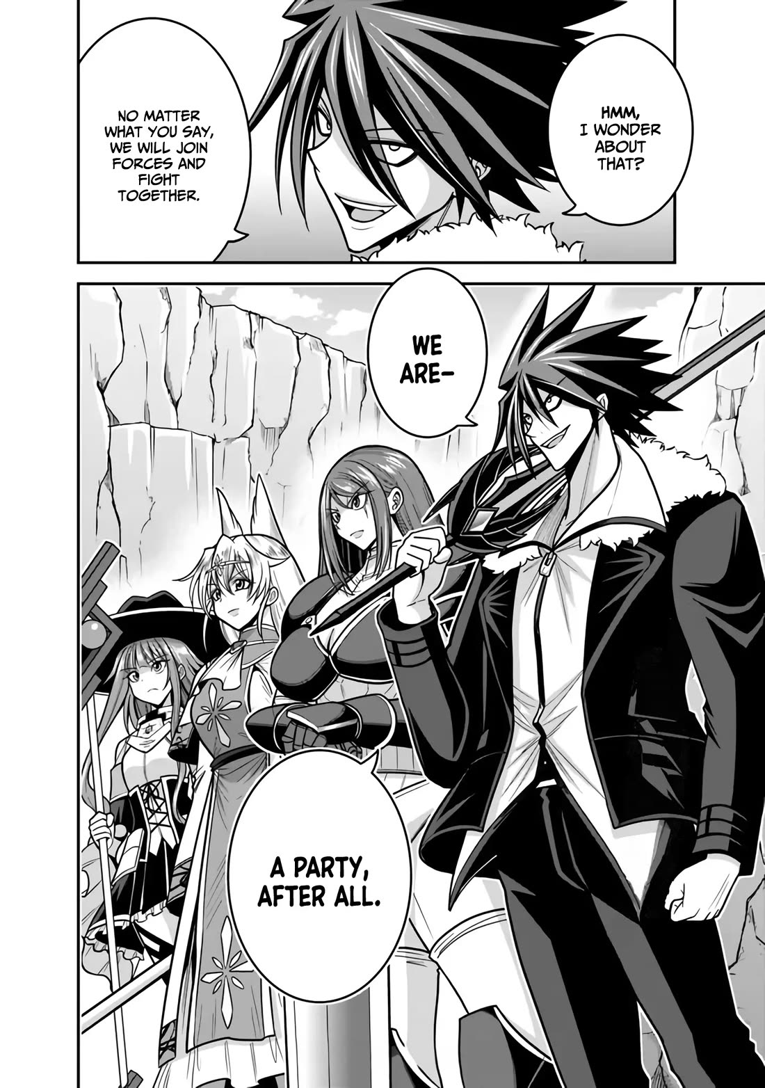 Kujibiki Tokushou Musou Harem-ken chapter 47 page 33