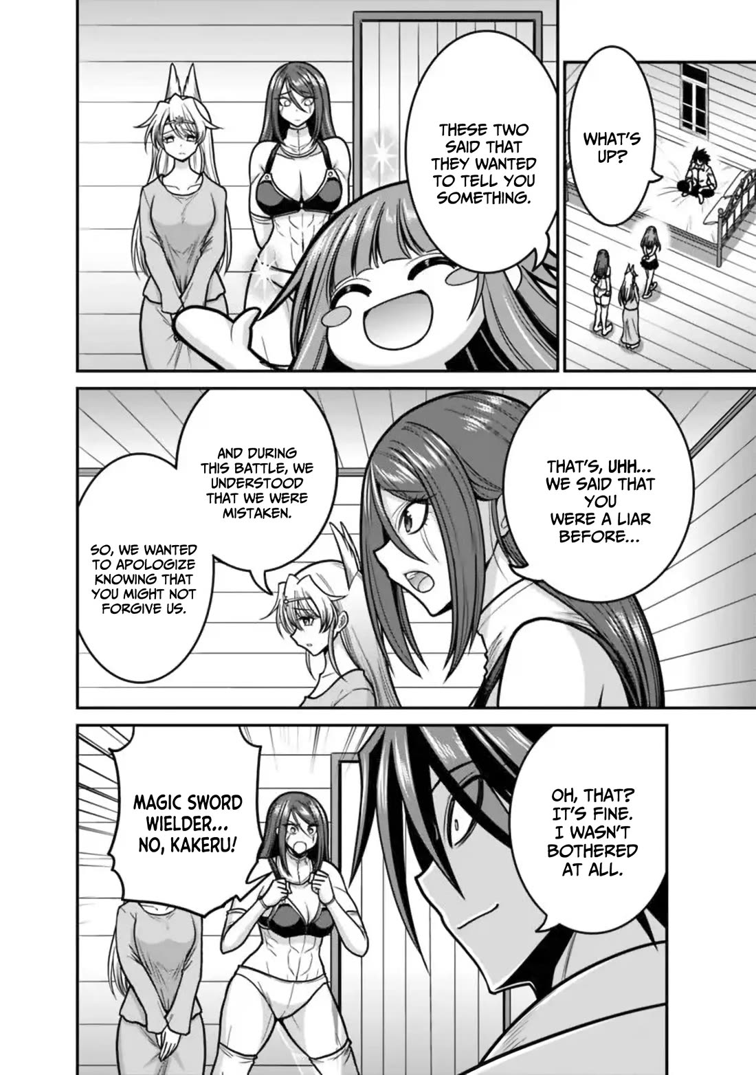 Kujibiki Tokushou Musou Harem-ken chapter 49 page 9
