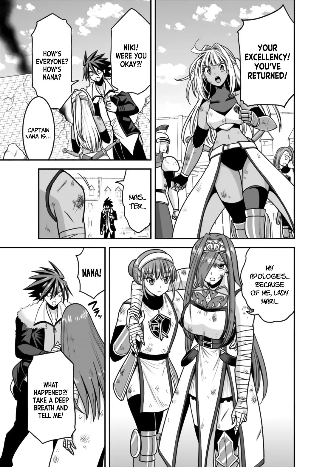 Kujibiki Tokushou Musou Harem-ken chapter 50 page 4