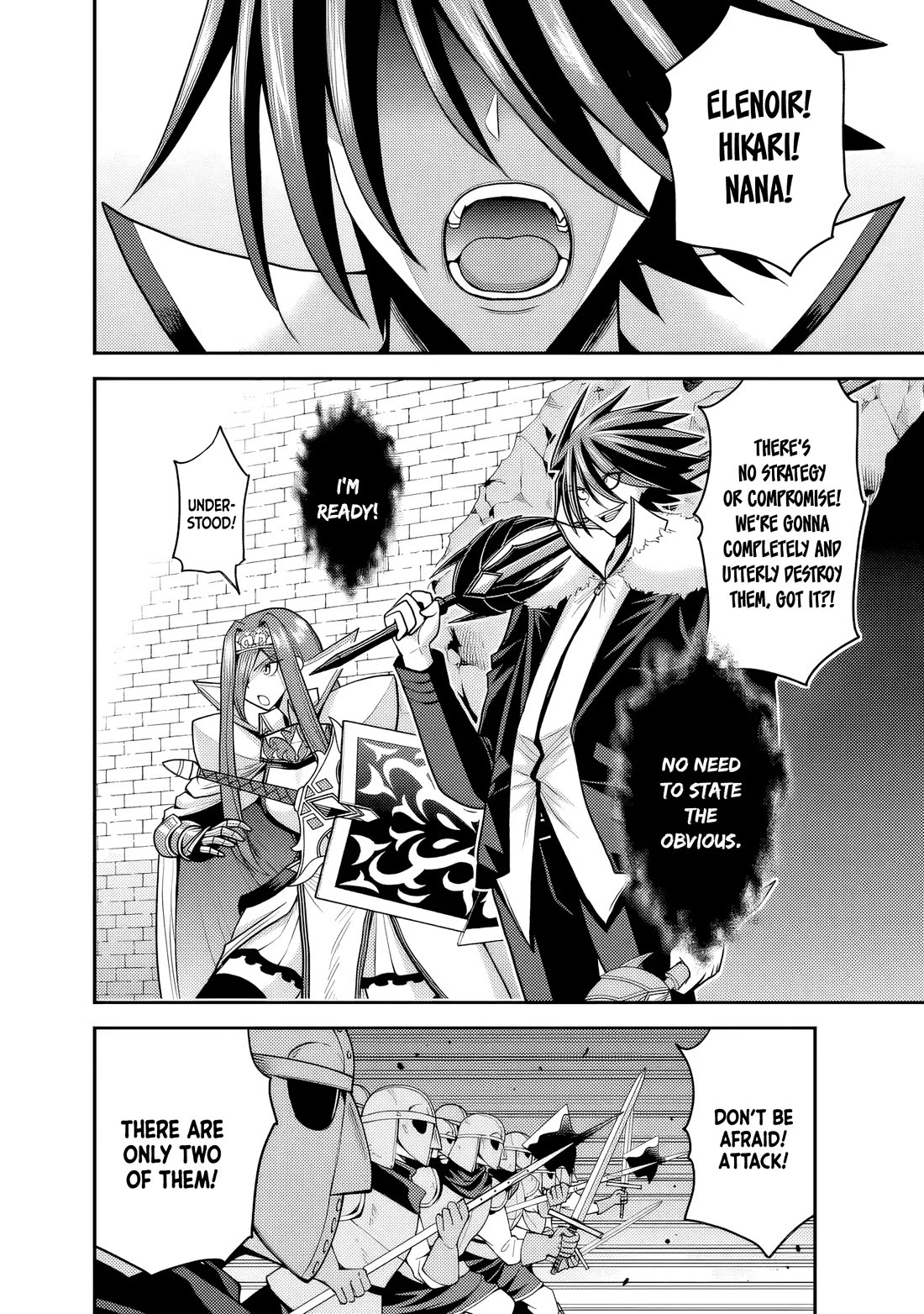 Kujibiki Tokushou Musou Harem-ken chapter 51 page 9