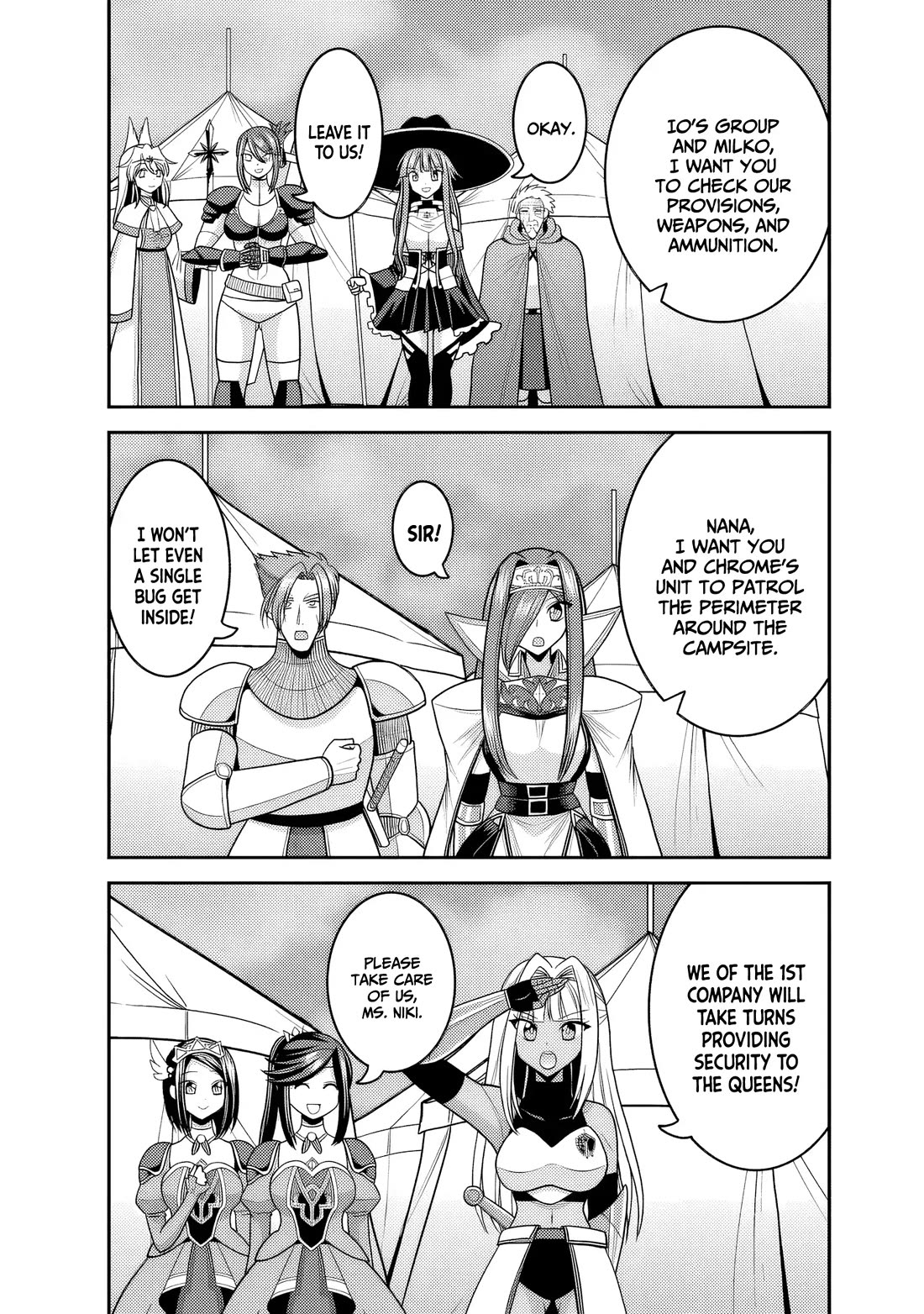 Kujibiki Tokushou Musou Harem-ken chapter 54 page 8