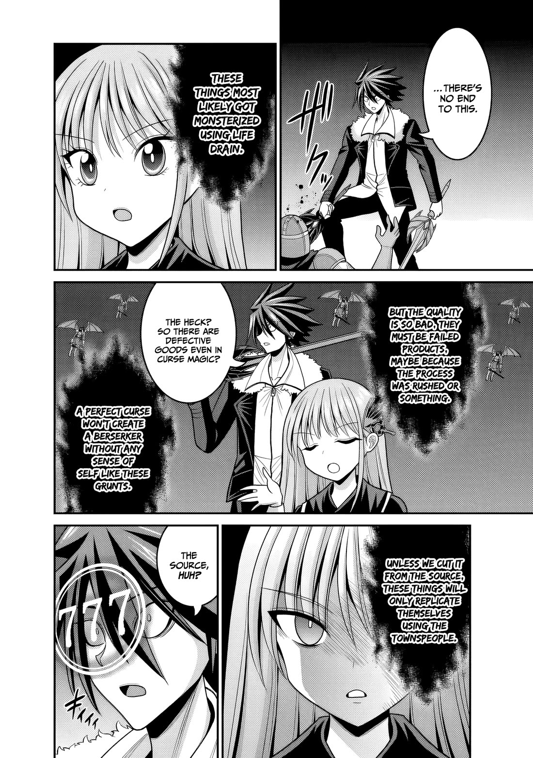 Kujibiki Tokushou Musou Harem-ken chapter 55 page 8