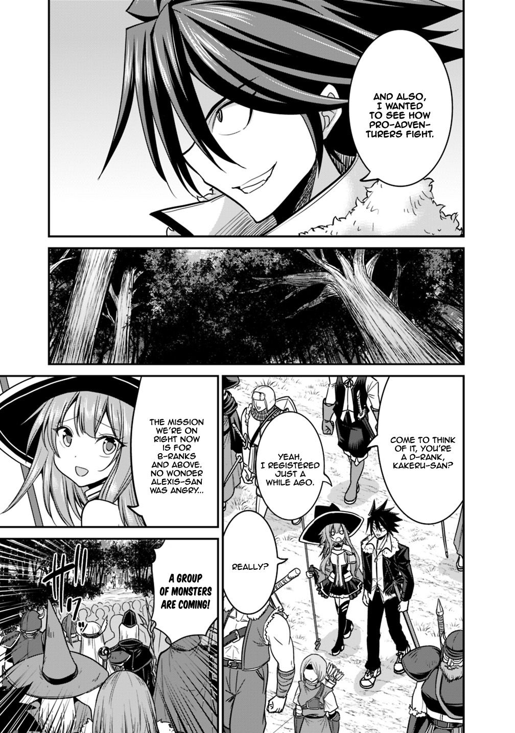 Kujibiki Tokushou Musou Harem-ken chapter 7.1 page 10