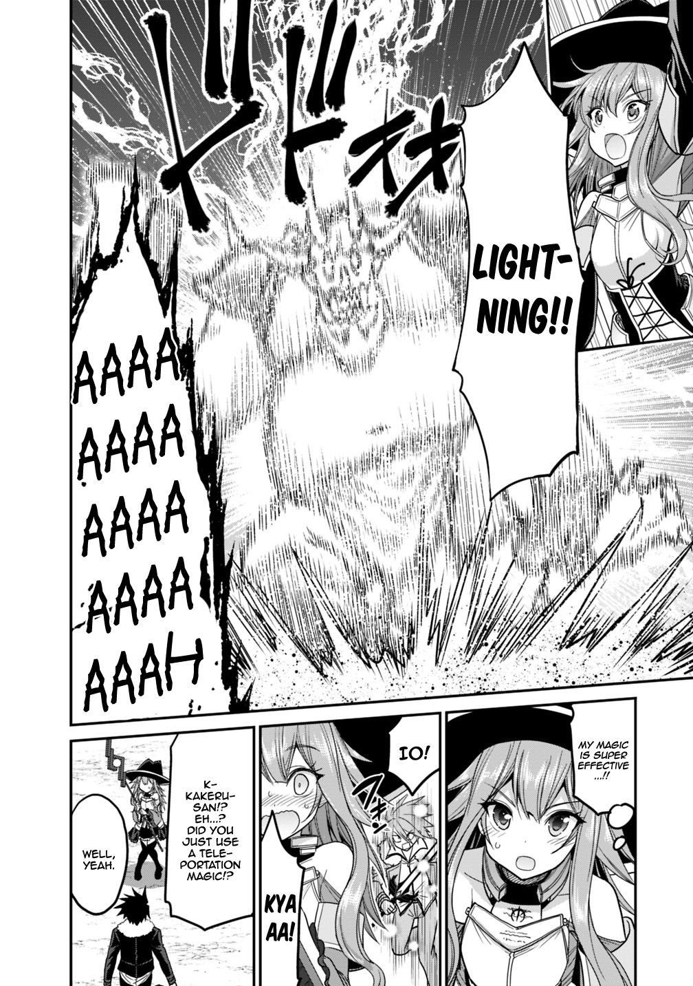 Kujibiki Tokushou Musou Harem-ken chapter 8.1 page 13