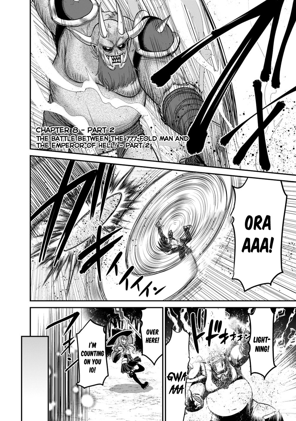 Kujibiki Tokushou Musou Harem-ken chapter 8.2 page 2