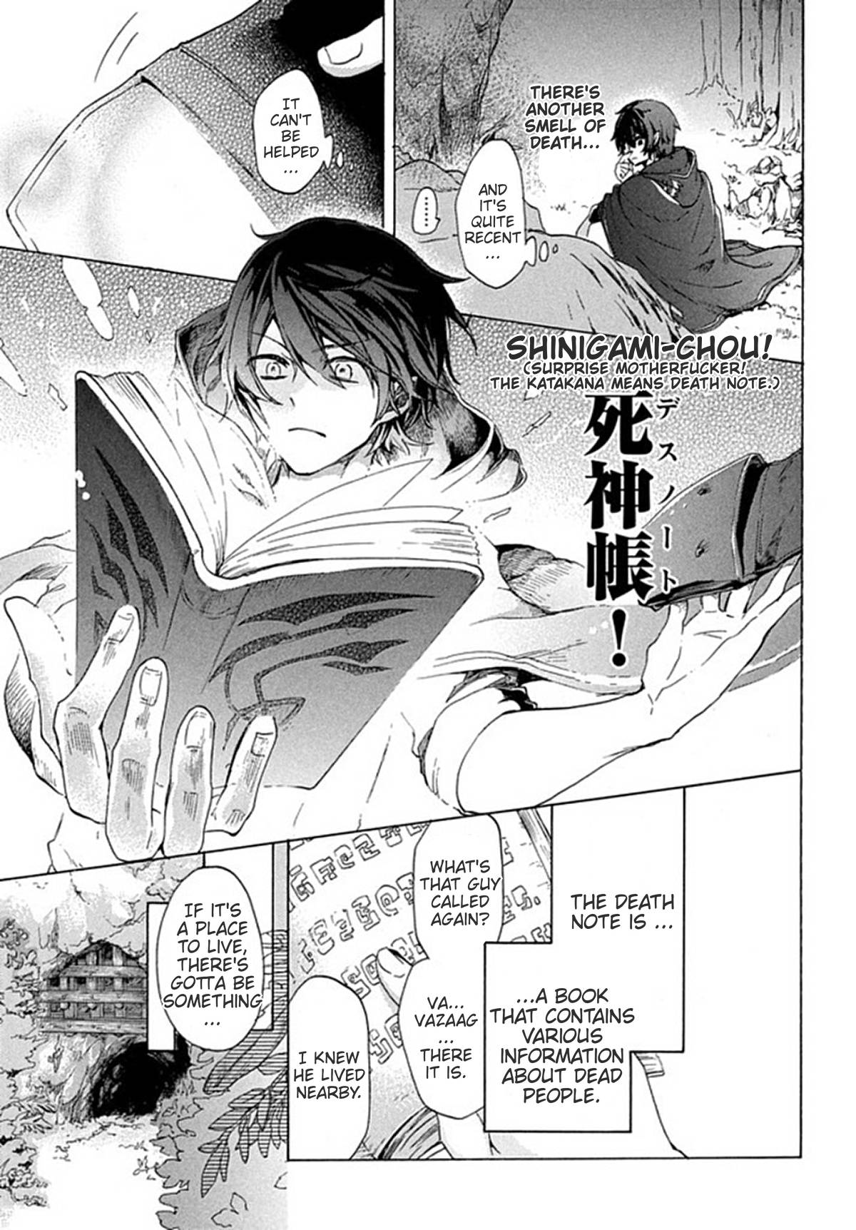 “Kukuku……. Yatsu wa Shiten’nou no Naka Demo Saijaku” to Kaiko sa Reta Ore, Naze ka Yuusha to Seijo no Shishou ni Naru chapter 1 page 27