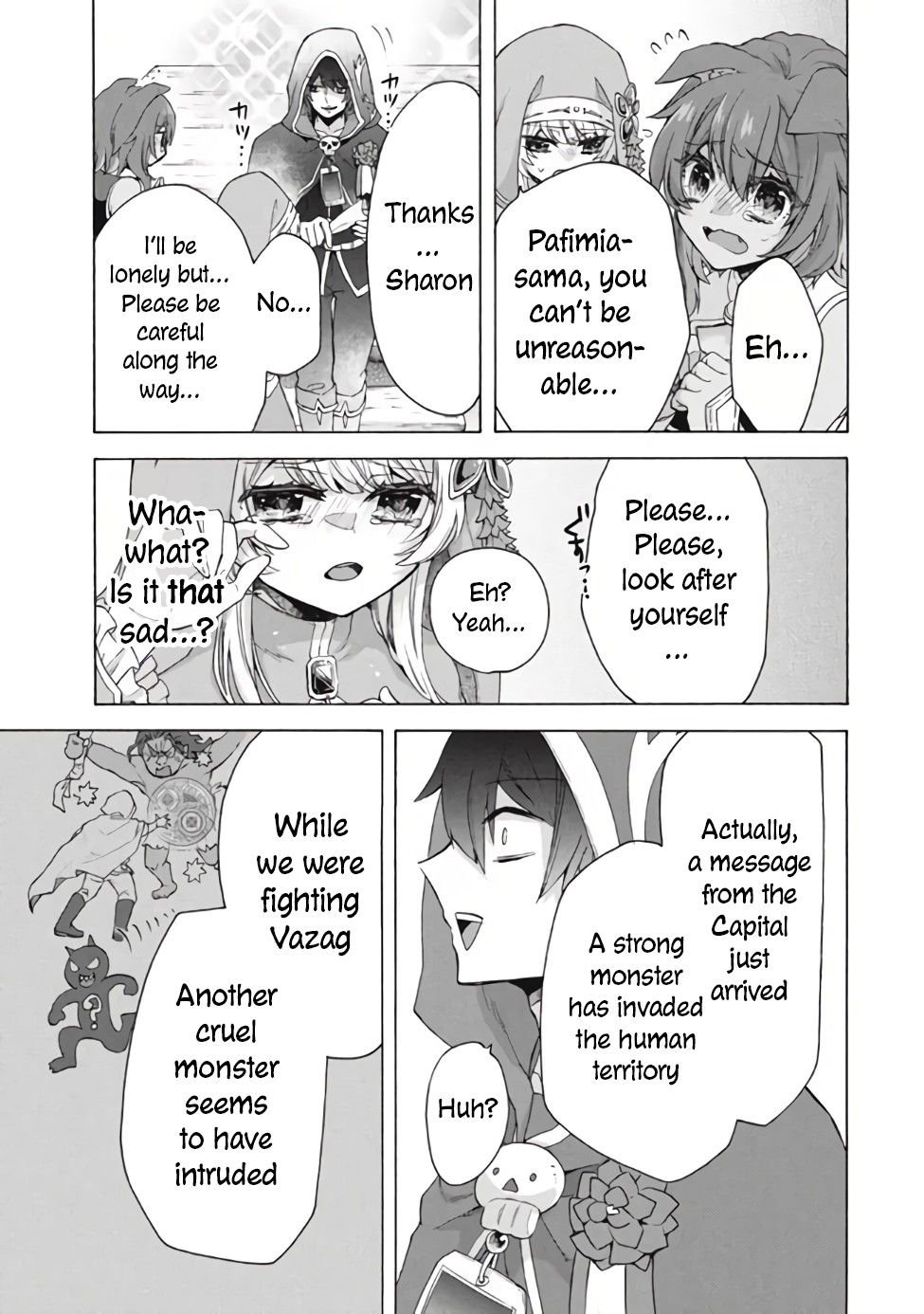 “Kukuku……. Yatsu wa Shiten’nou no Naka Demo Saijaku” to Kaiko sa Reta Ore, Naze ka Yuusha to Seijo no Shishou ni Naru chapter 10.2 page 11