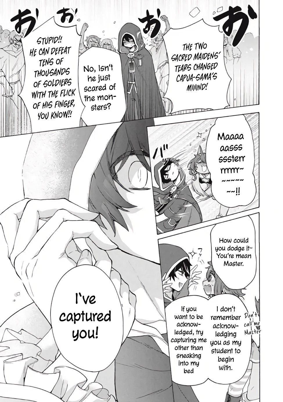 “Kukuku……. Yatsu wa Shiten’nou no Naka Demo Saijaku” to Kaiko sa Reta Ore, Naze ka Yuusha to Seijo no Shishou ni Naru chapter 10.2 page 15