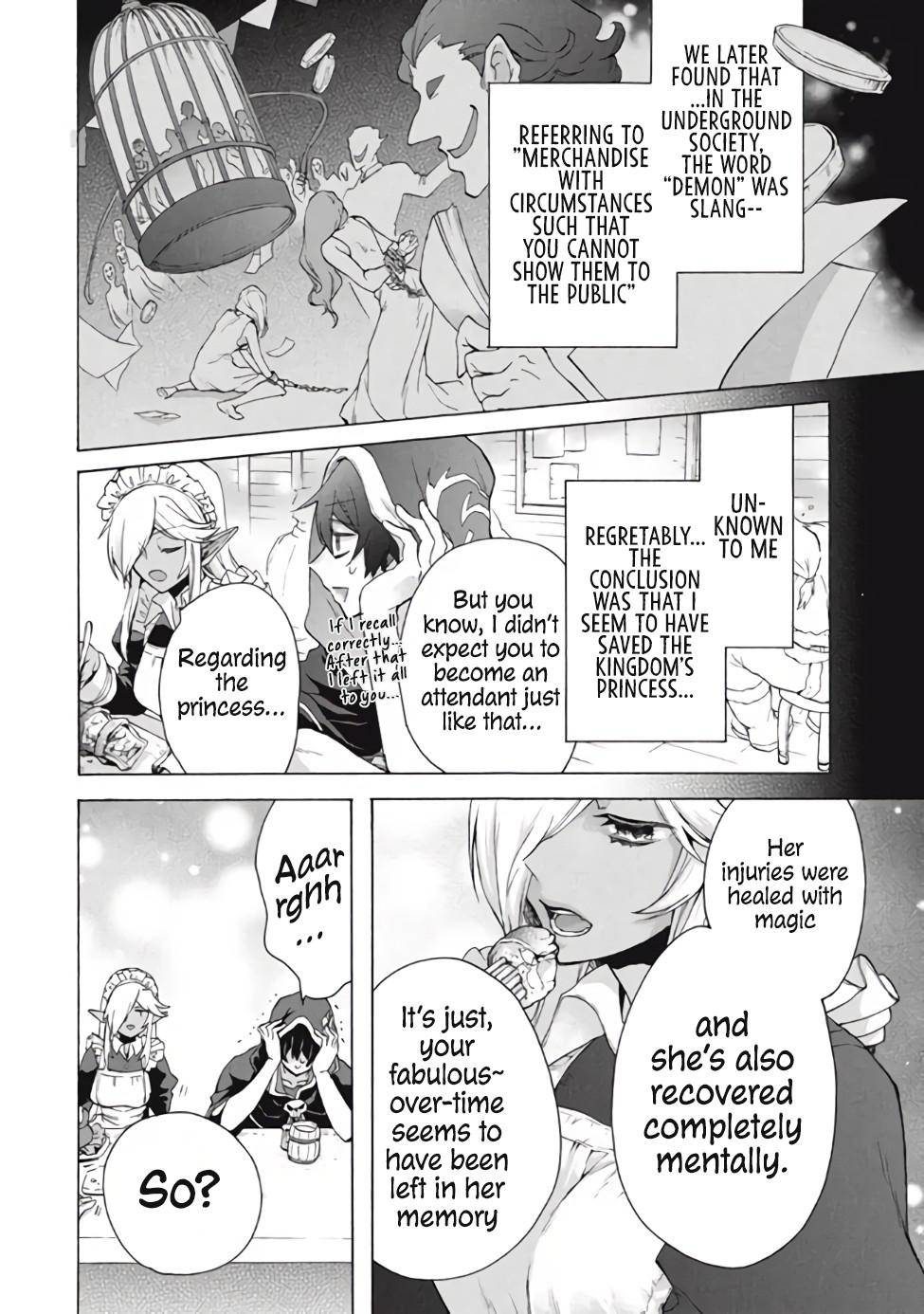 “Kukuku……. Yatsu wa Shiten’nou no Naka Demo Saijaku” to Kaiko sa Reta Ore, Naze ka Yuusha to Seijo no Shishou ni Naru chapter 12.2 page 10