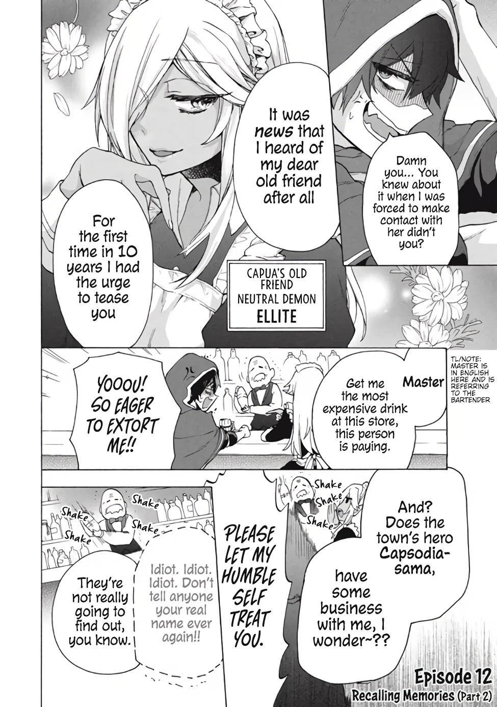 “Kukuku……. Yatsu wa Shiten’nou no Naka Demo Saijaku” to Kaiko sa Reta Ore, Naze ka Yuusha to Seijo no Shishou ni Naru chapter 12.2 page 2