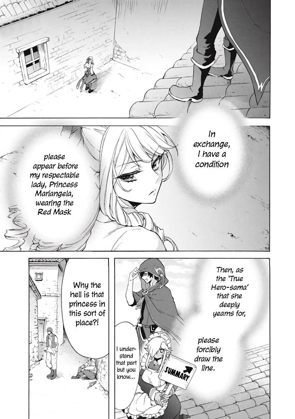 “Kukuku……. Yatsu wa Shiten’nou no Naka Demo Saijaku” to Kaiko sa Reta Ore, Naze ka Yuusha to Seijo no Shishou ni Naru chapter 13.1 page 2