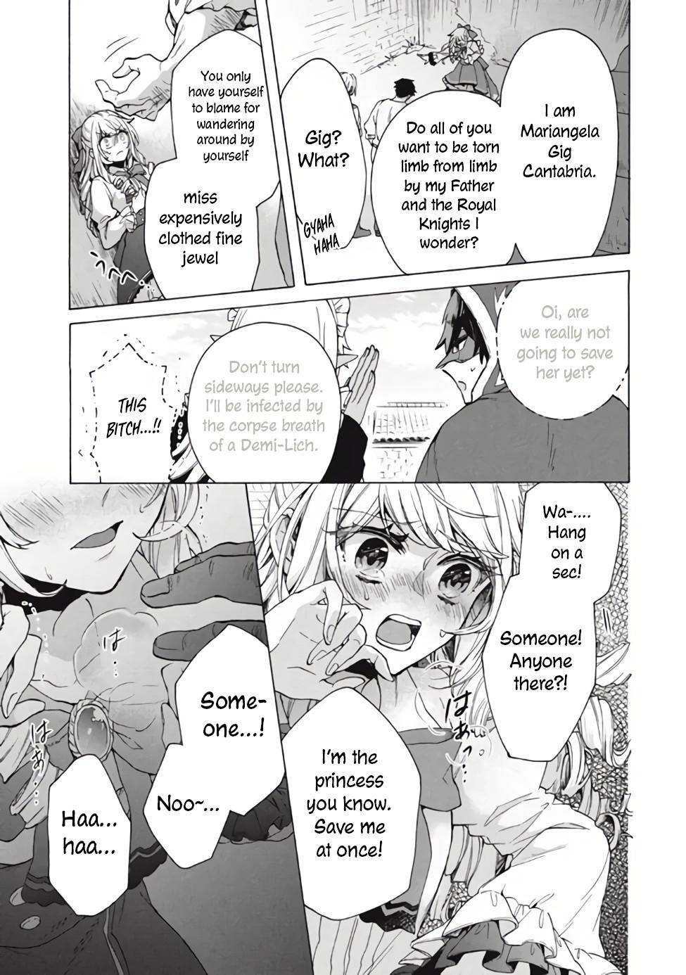 “Kukuku……. Yatsu wa Shiten’nou no Naka Demo Saijaku” to Kaiko sa Reta Ore, Naze ka Yuusha to Seijo no Shishou ni Naru chapter 13.1 page 4