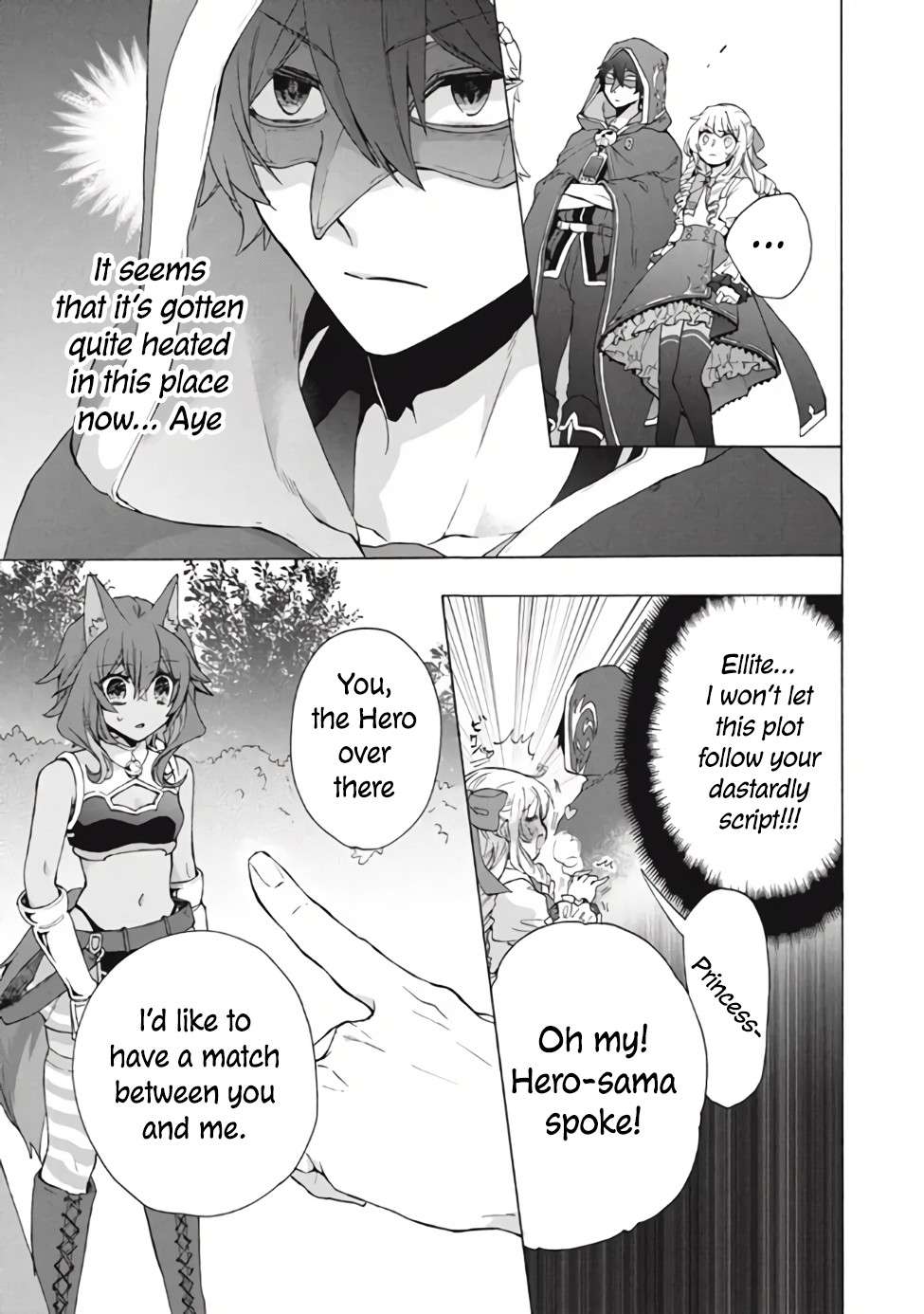 “Kukuku……. Yatsu wa Shiten’nou no Naka Demo Saijaku” to Kaiko sa Reta Ore, Naze ka Yuusha to Seijo no Shishou ni Naru chapter 13.2 page 14