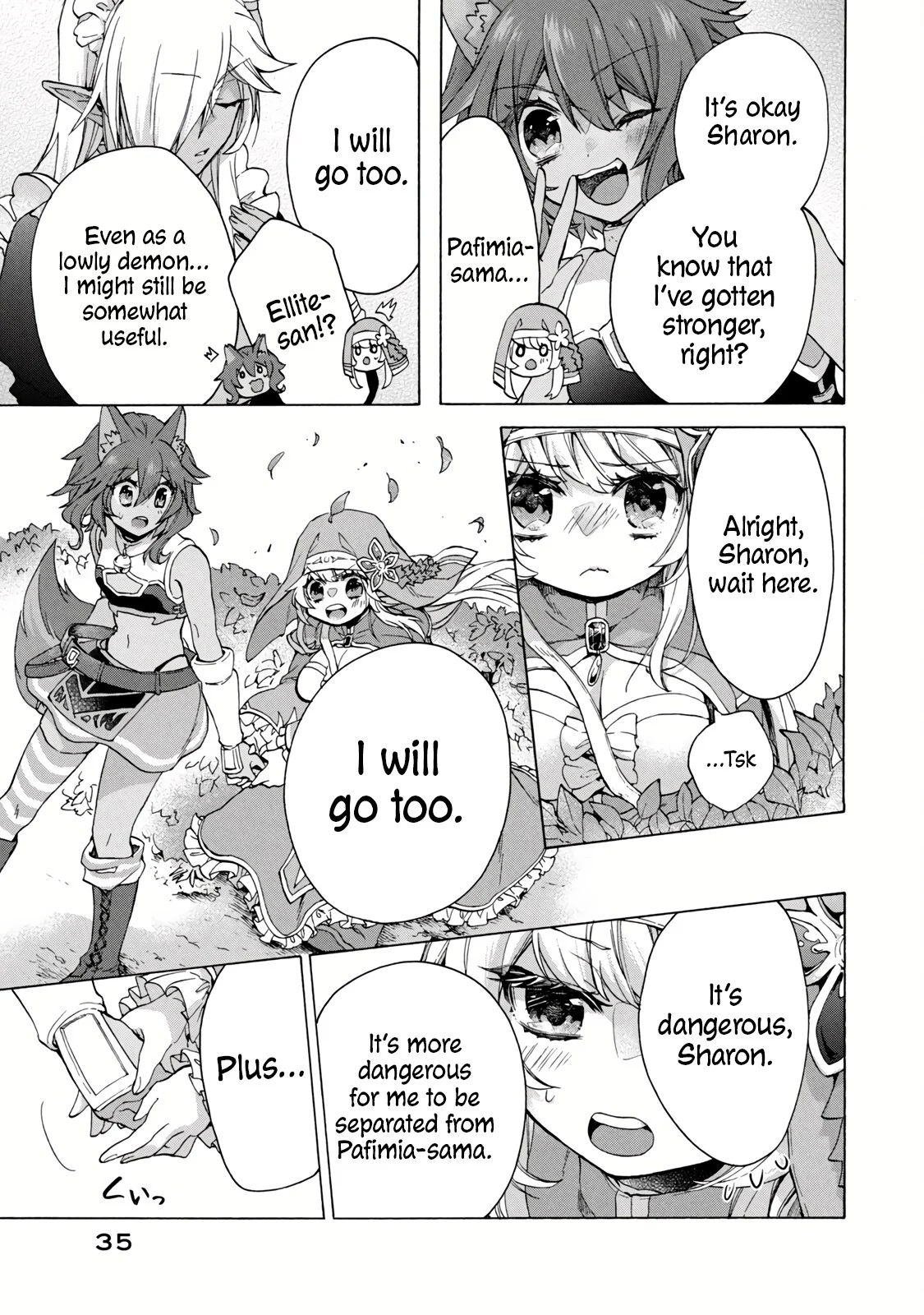 “Kukuku……. Yatsu wa Shiten’nou no Naka Demo Saijaku” to Kaiko sa Reta Ore, Naze ka Yuusha to Seijo no Shishou ni Naru chapter 14.1 page 11