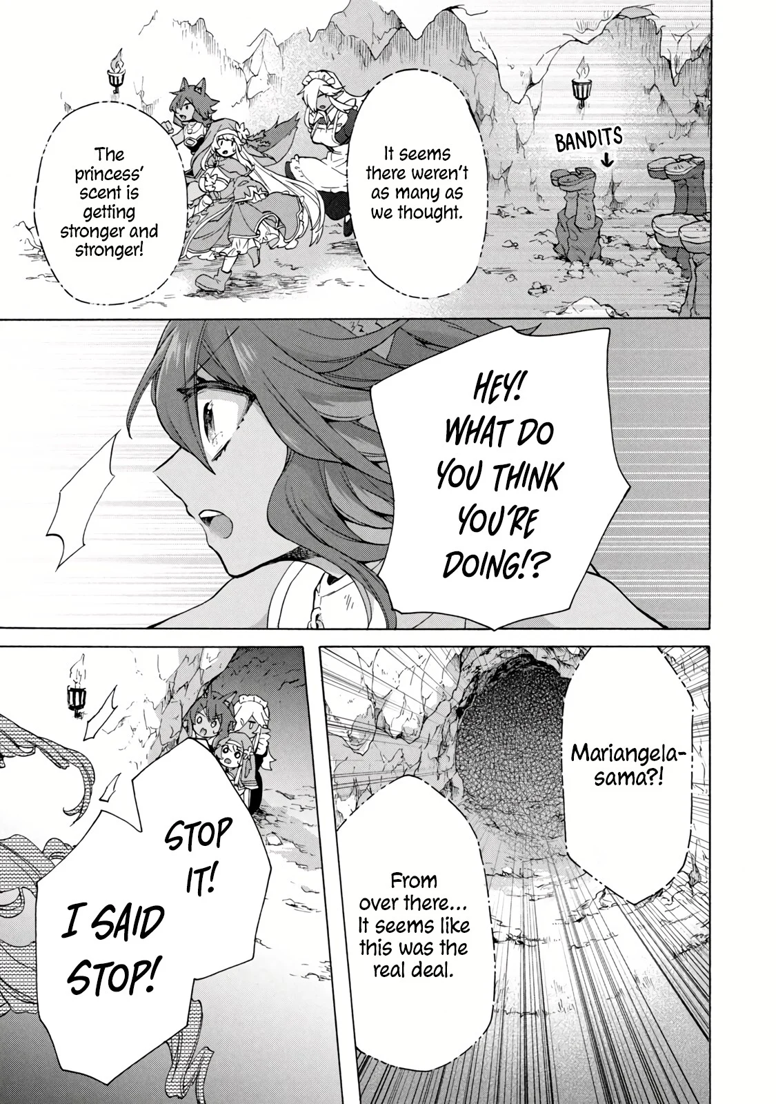 “Kukuku……. Yatsu wa Shiten’nou no Naka Demo Saijaku” to Kaiko sa Reta Ore, Naze ka Yuusha to Seijo no Shishou ni Naru chapter 14.1 page 13