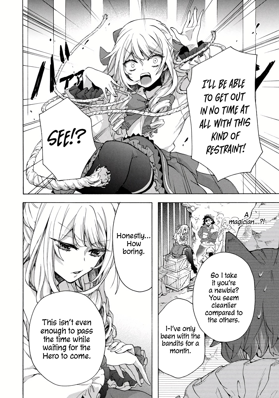 “Kukuku……. Yatsu wa Shiten’nou no Naka Demo Saijaku” to Kaiko sa Reta Ore, Naze ka Yuusha to Seijo no Shishou ni Naru chapter 14.1 page 14