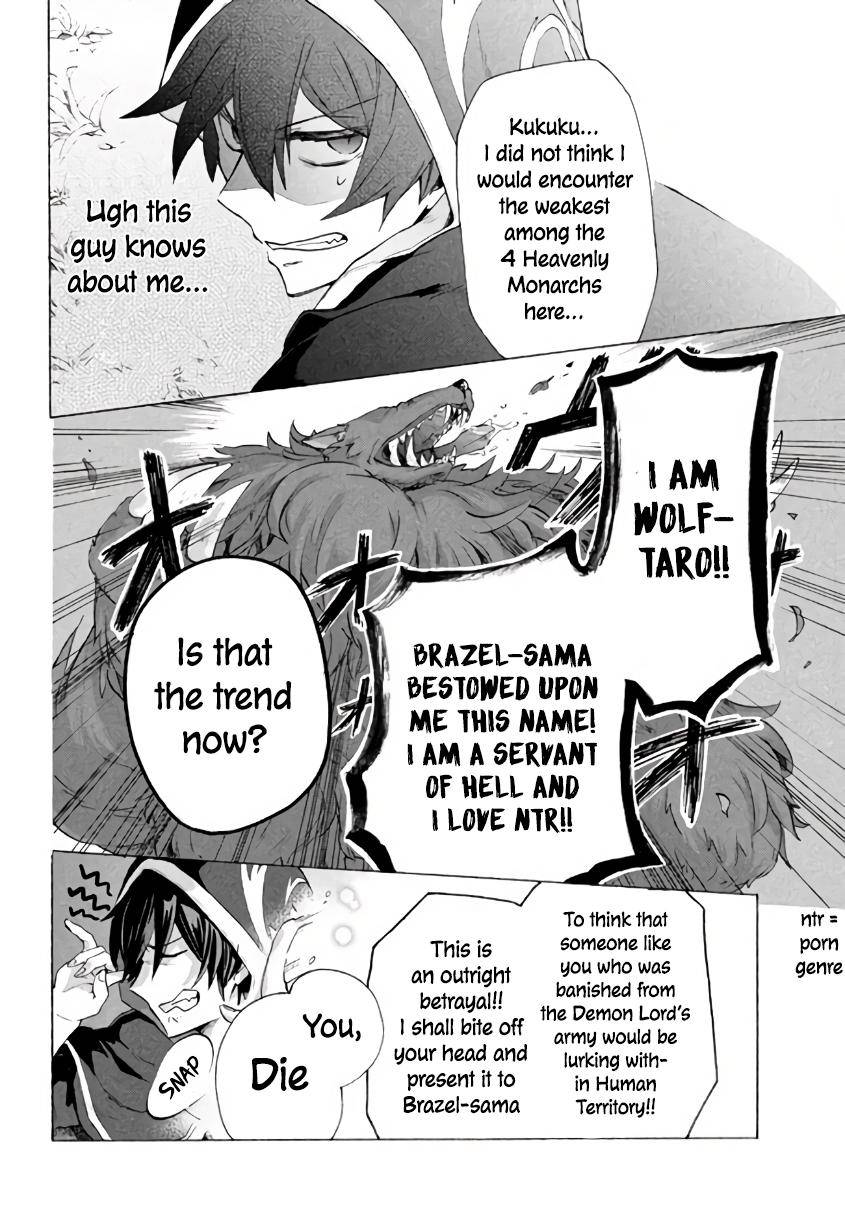 “Kukuku……. Yatsu wa Shiten’nou no Naka Demo Saijaku” to Kaiko sa Reta Ore, Naze ka Yuusha to Seijo no Shishou ni Naru chapter 4.3 page 12