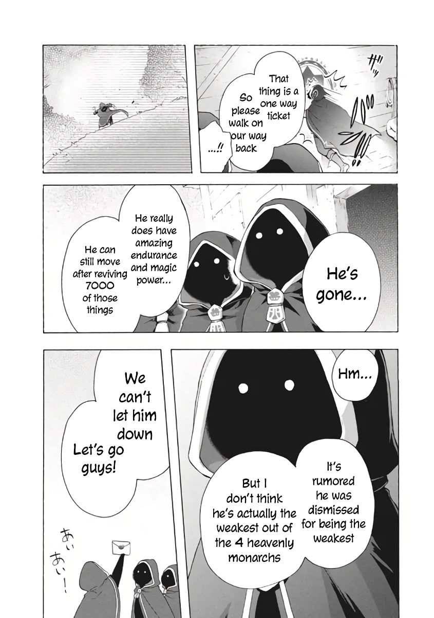 “Kukuku……. Yatsu wa Shiten’nou no Naka Demo Saijaku” to Kaiko sa Reta Ore, Naze ka Yuusha to Seijo no Shishou ni Naru chapter 9.1 page 10