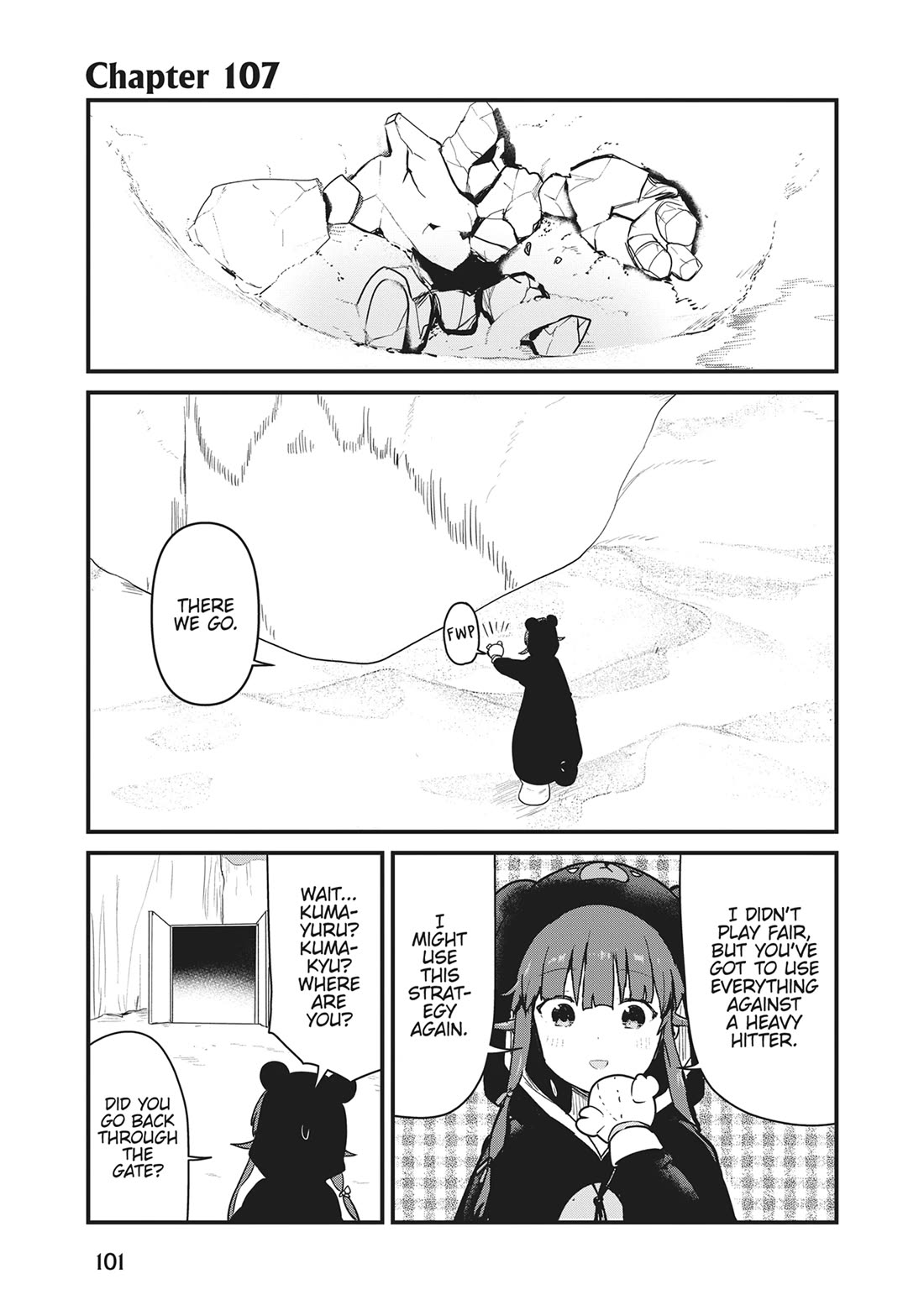 Kuma Kuma Kuma Bear chapter 107 page 1