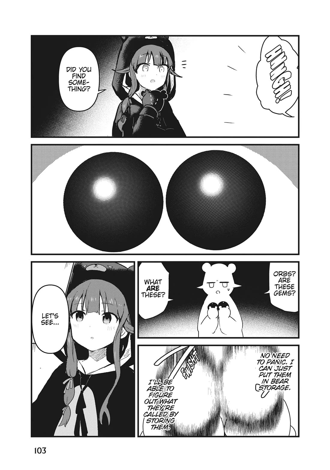 Kuma Kuma Kuma Bear chapter 107 page 3