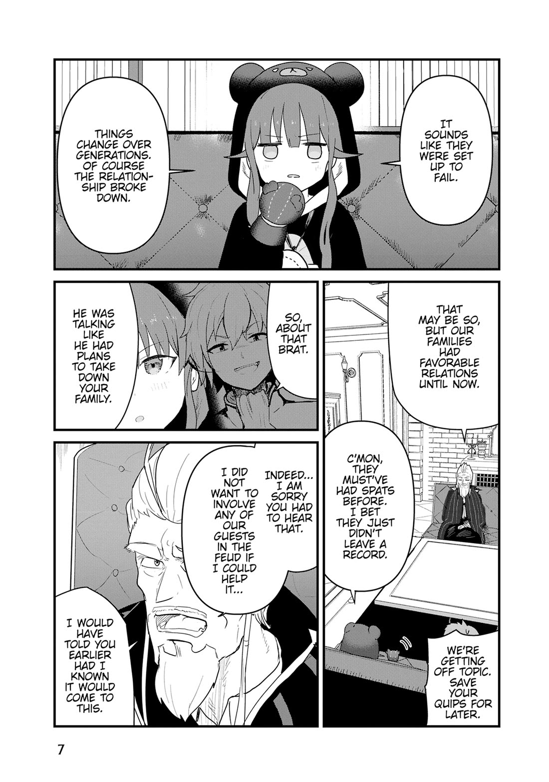 Kuma Kuma Kuma Bear chapter 121 page 8