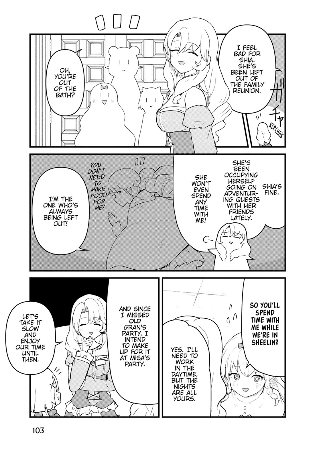 Kuma Kuma Kuma Bear chapter 127 page 8