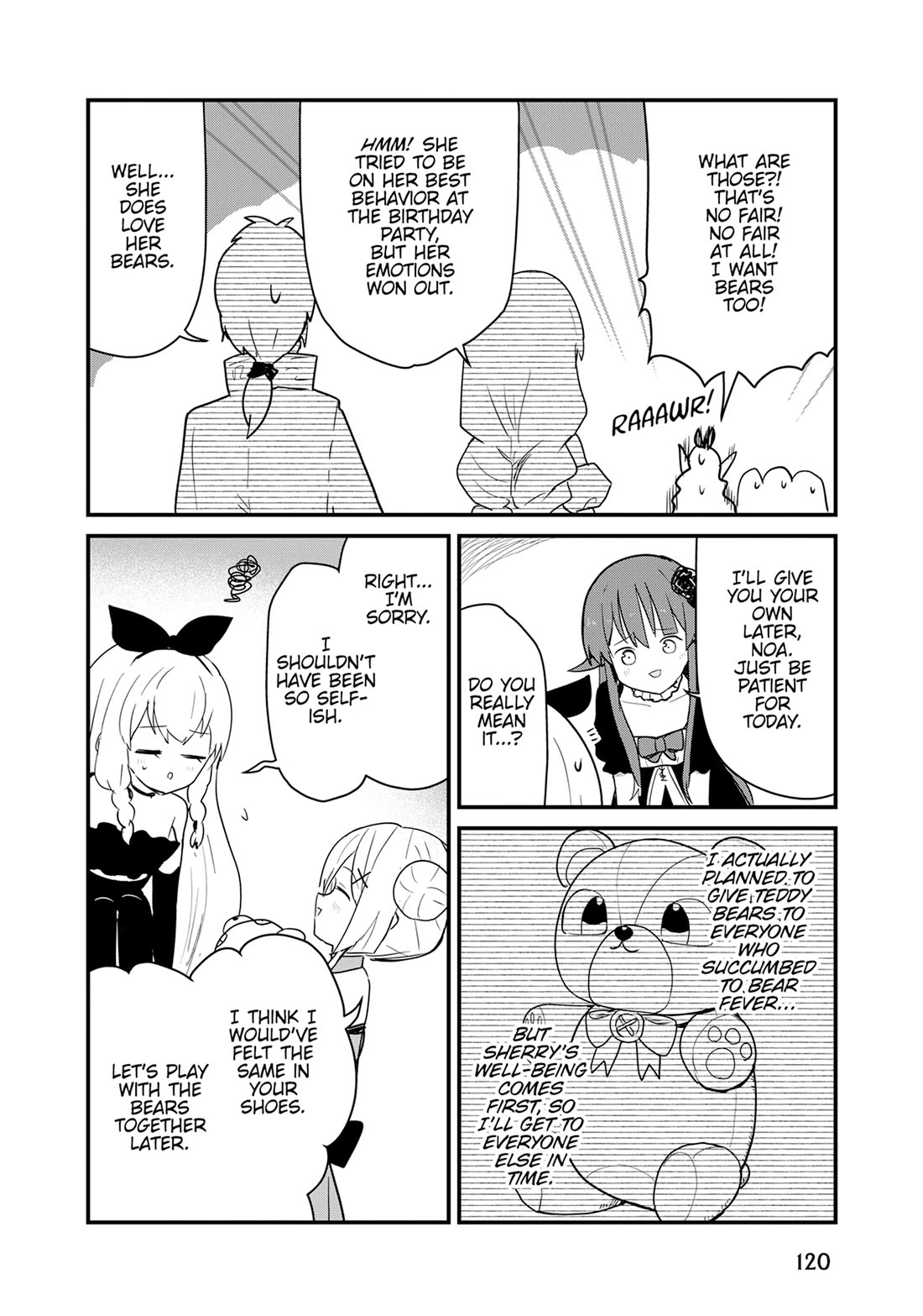 Kuma Kuma Kuma Bear chapter 128 page 9