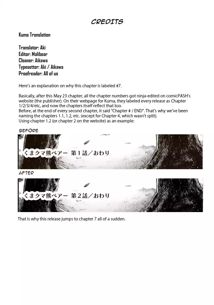 Kuma Kuma Kuma Bear chapter 7 page 17