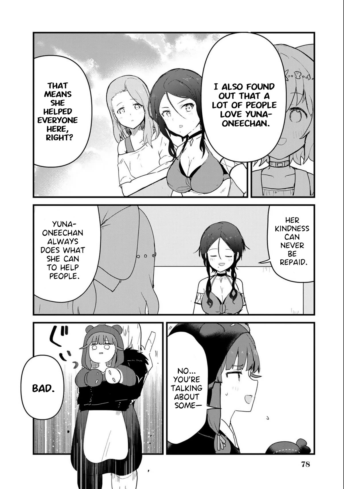 Kuma Kuma Kuma Bear chapter 96 page 10