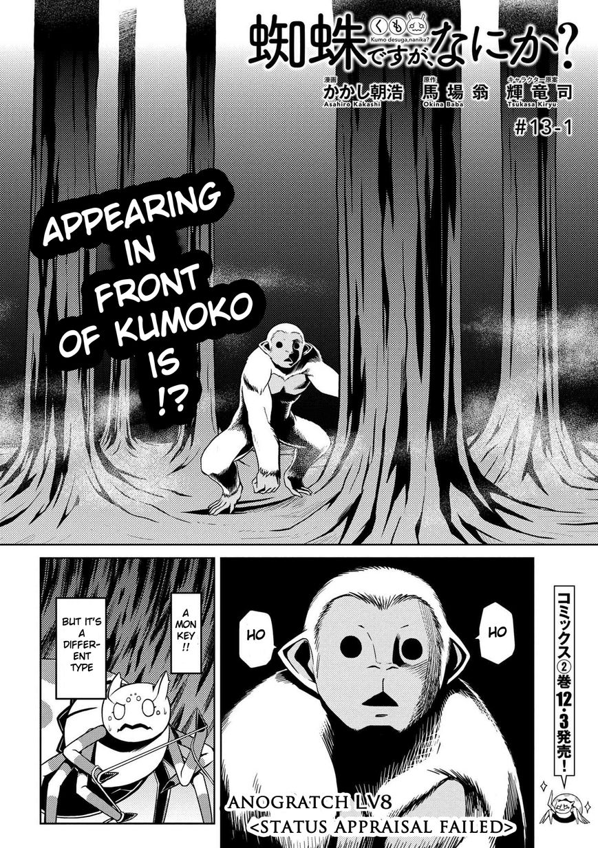 Kumo desu ga, nani ka? I'm a spider, so what? chapter 13 page 1