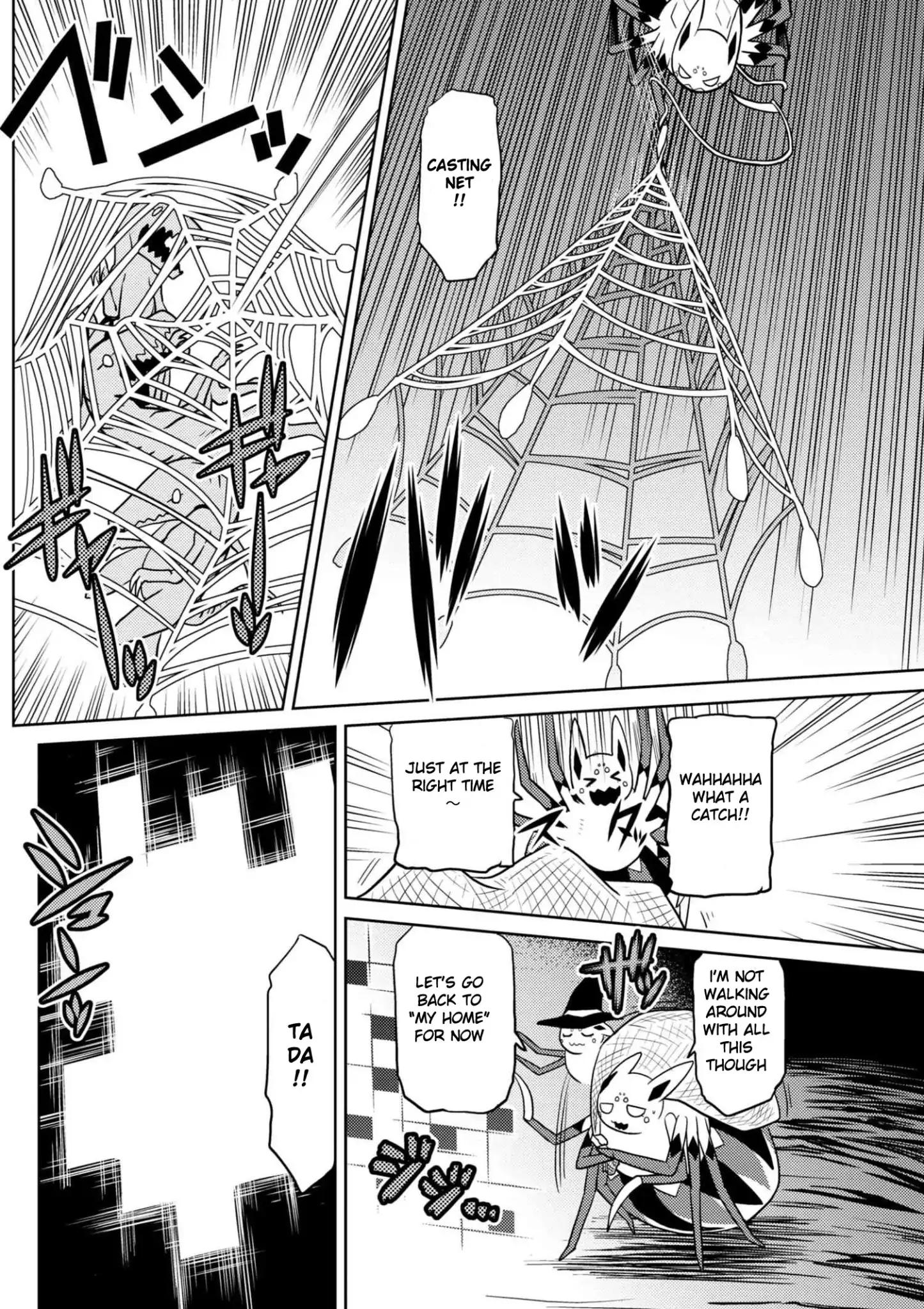 Kumo desu ga, nani ka? I'm a spider, so what? chapter 28.1 page 9