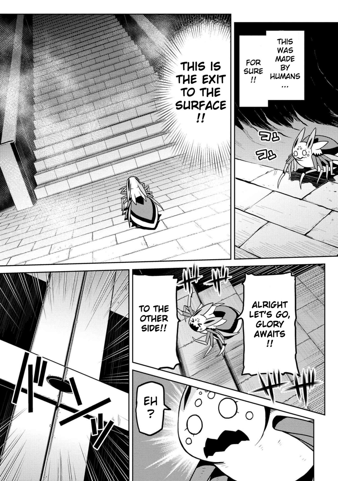 Kumo desu ga, nani ka? I'm a spider, so what? chapter 39.1 page 4