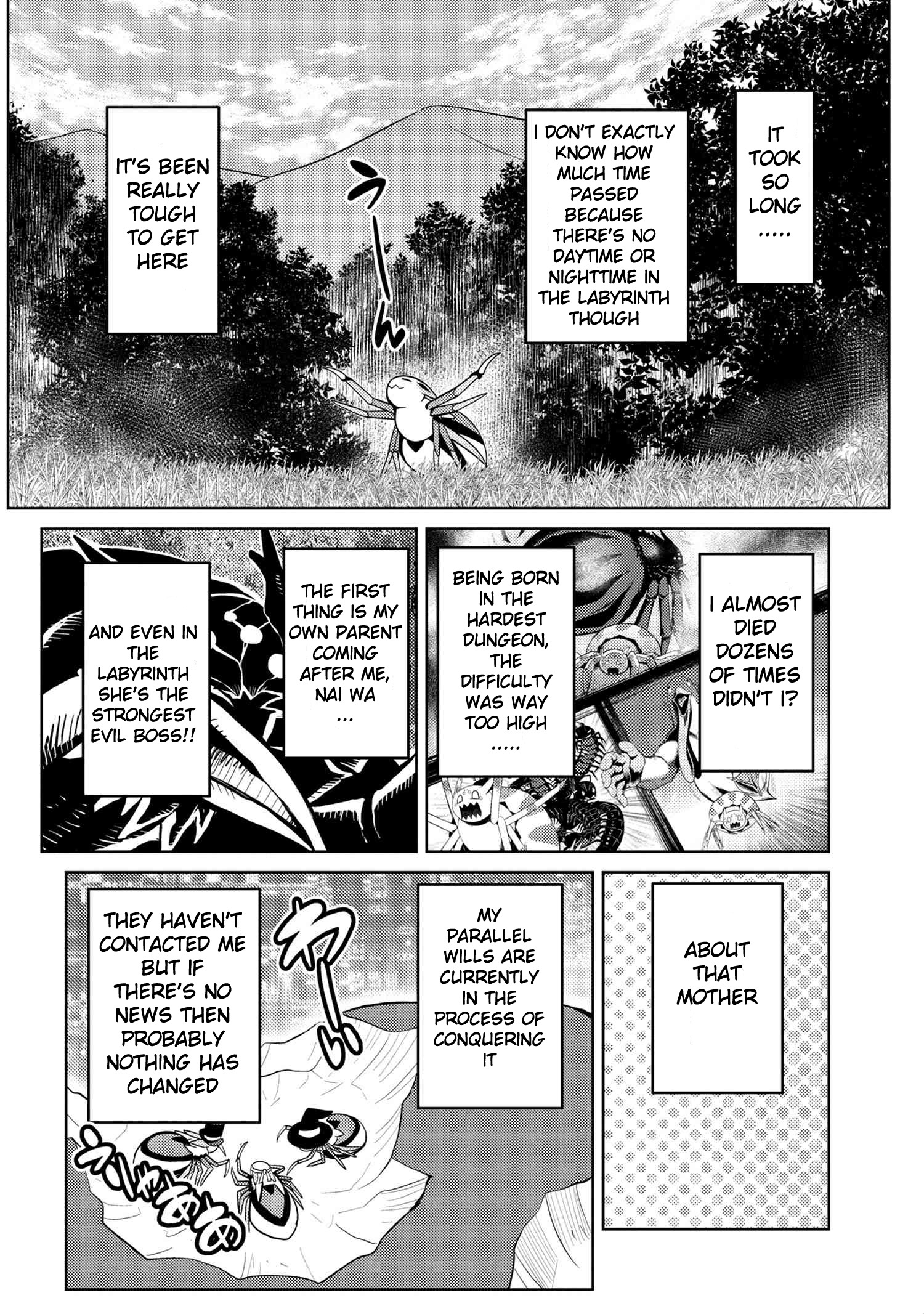 Kumo desu ga, nani ka? I'm a spider, so what? chapter 39.2 page 1