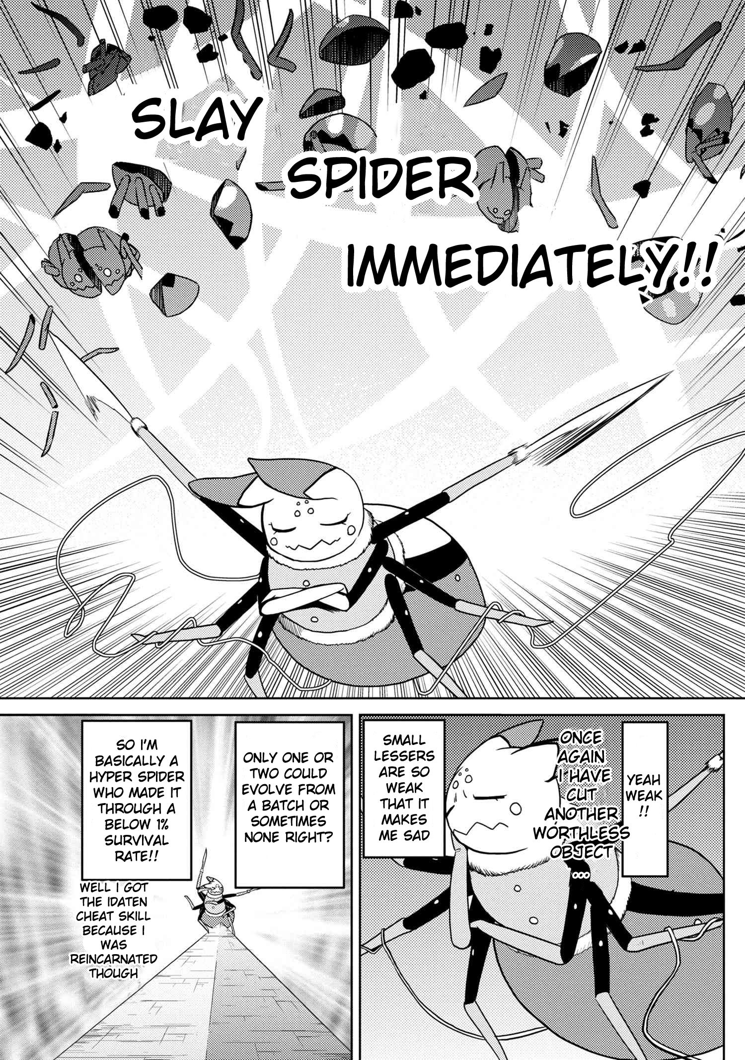 Kumo desu ga, nani ka? I'm a spider, so what? chapter 43.1 page 6
