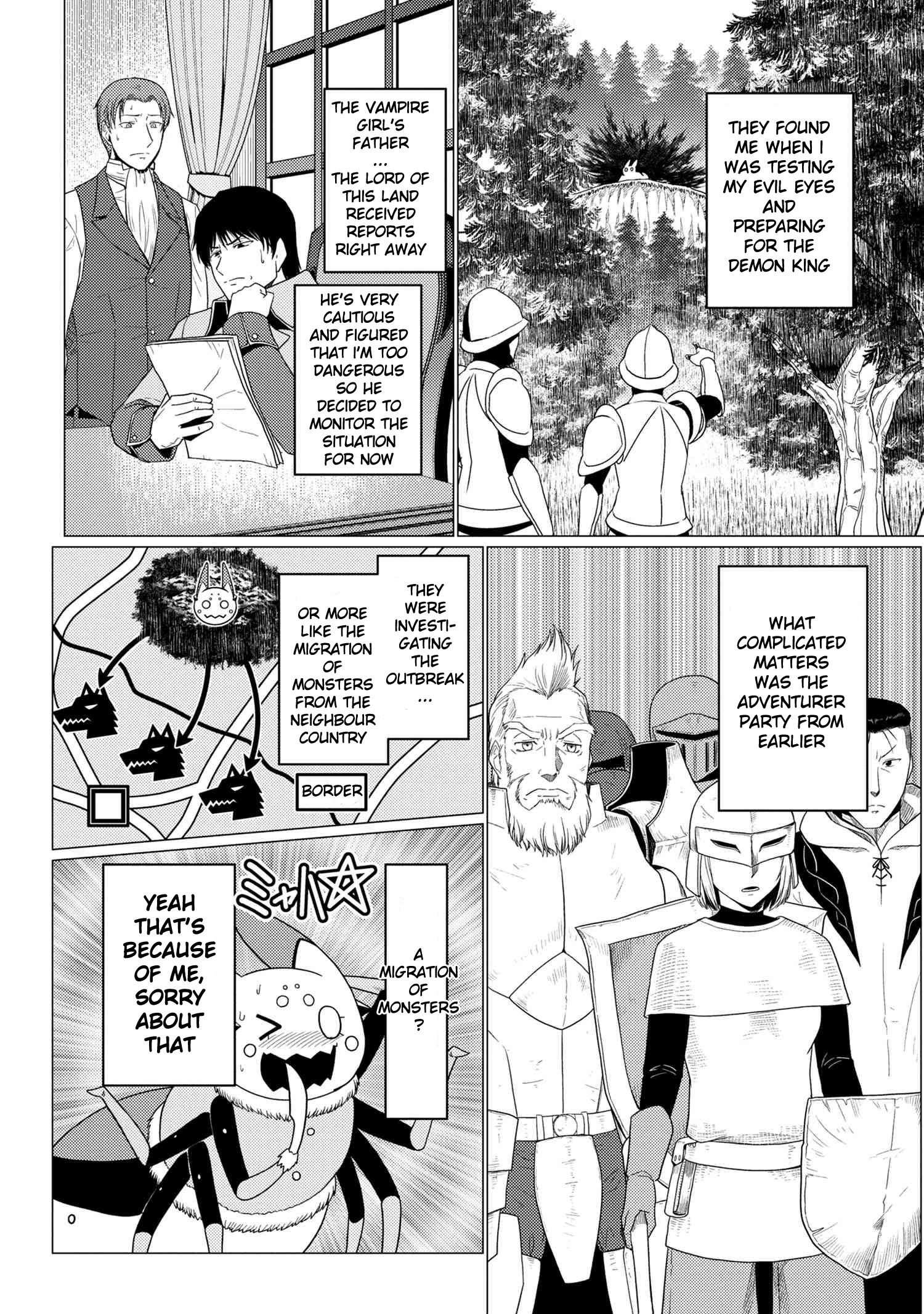 Kumo desu ga, nani ka? I'm a spider, so what? chapter 50.1 page 2