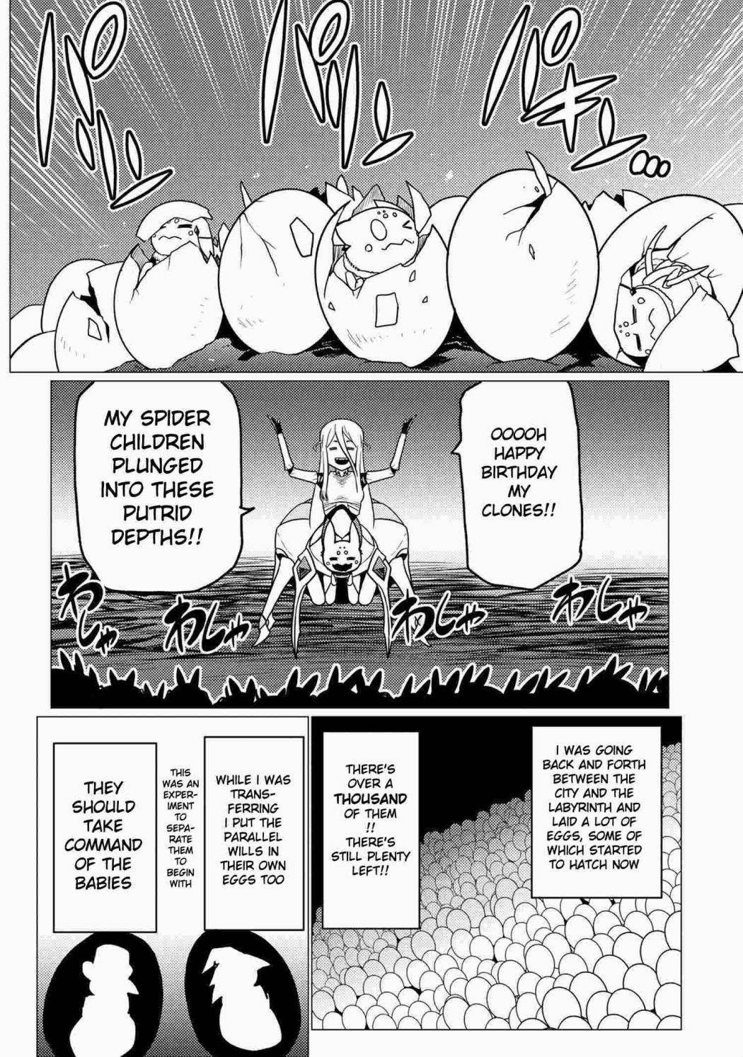 Kumo desu ga, nani ka? I'm a spider, so what? chapter 52.1 page 8