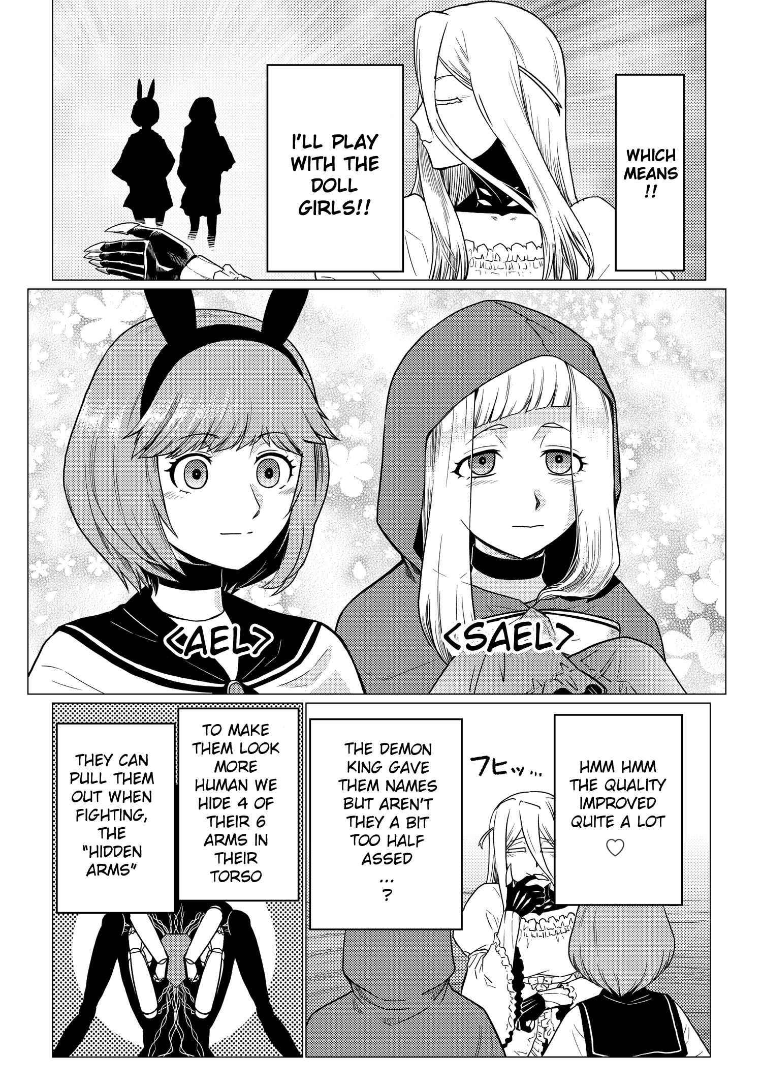 Kumo desu ga, nani ka? I'm a spider, so what? chapter 57.1 page 1