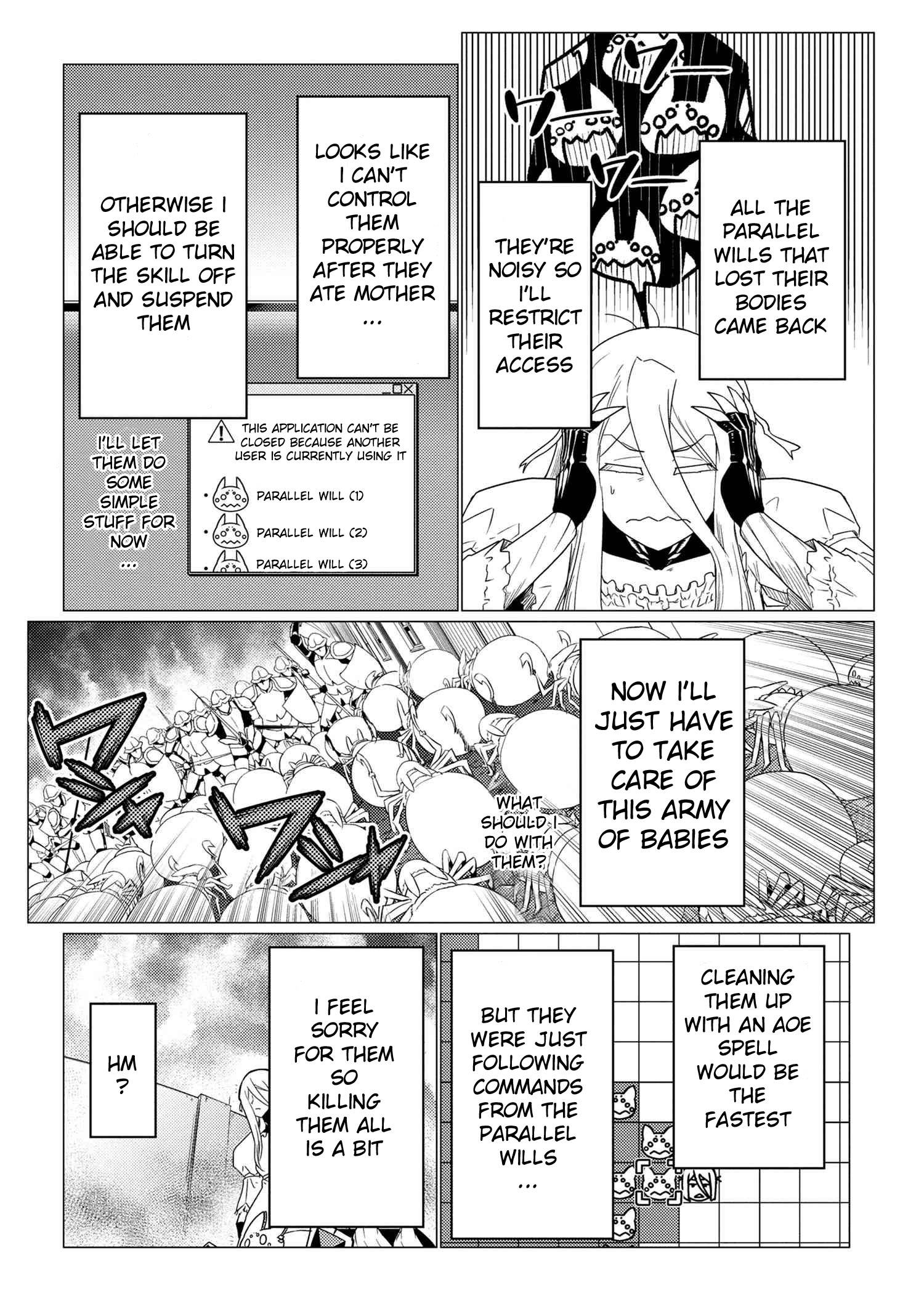 Kumo desu ga, nani ka? I'm a spider, so what? chapter 58.2 page 3