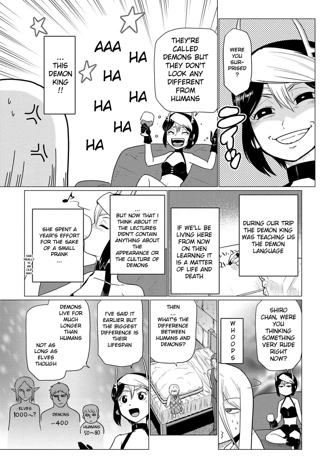 Kumo desu ga, nani ka? I'm a spider, so what? chapter 70.2 page 3