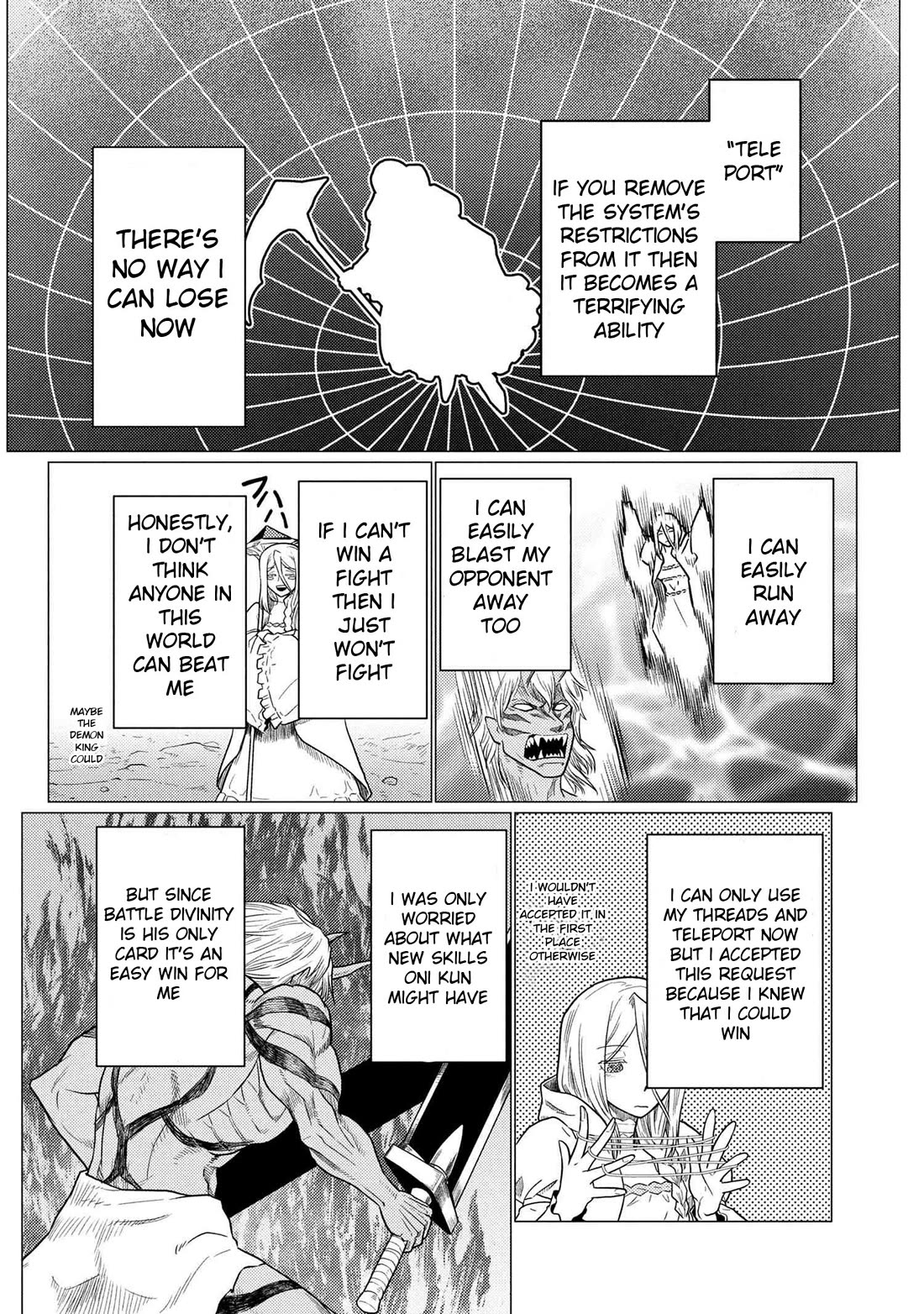 Kumo desu ga, nani ka? I'm a spider, so what? chapter 74.1 page 6